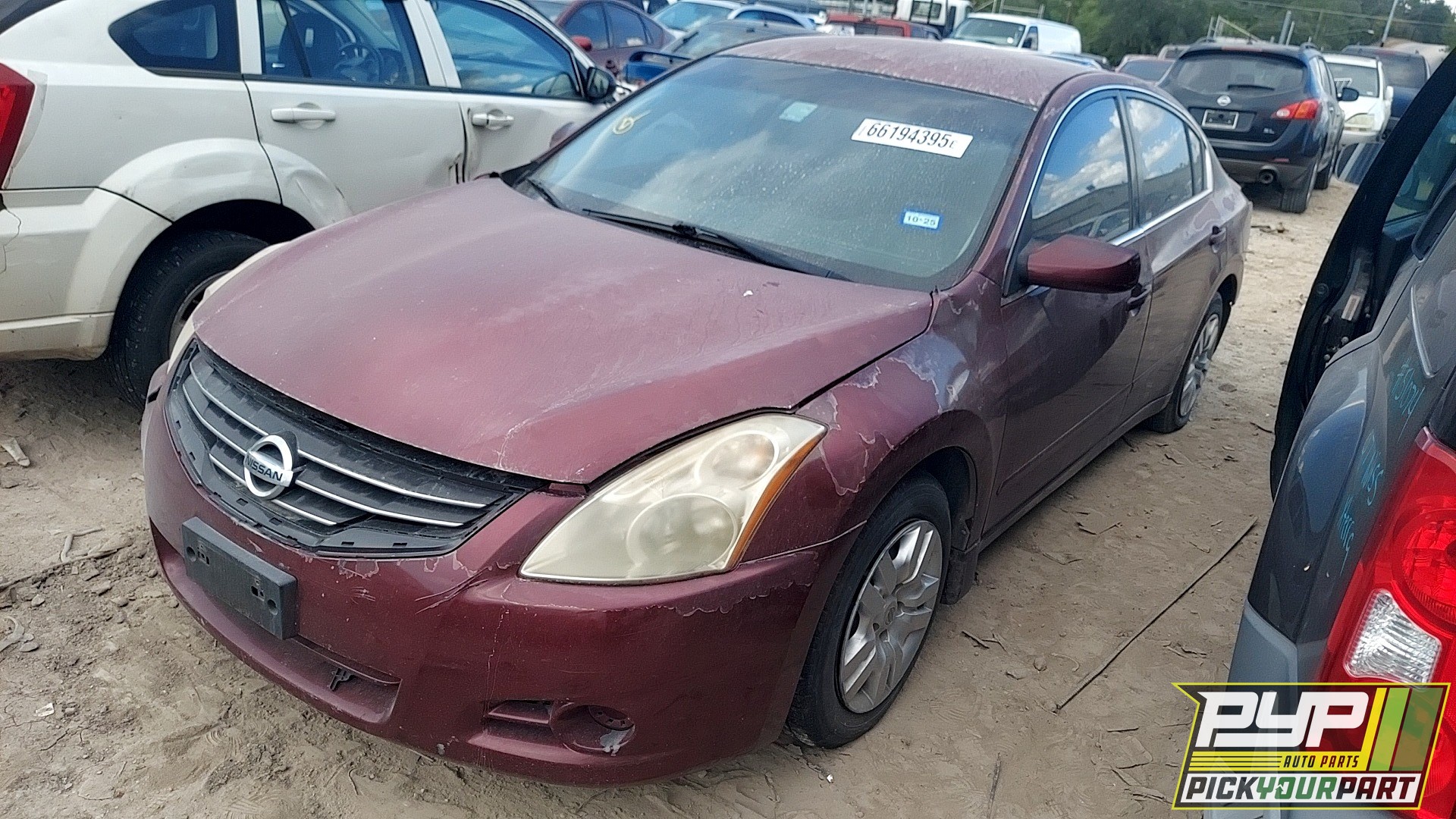 2010 NISSAN ALTIMA partes disponibles