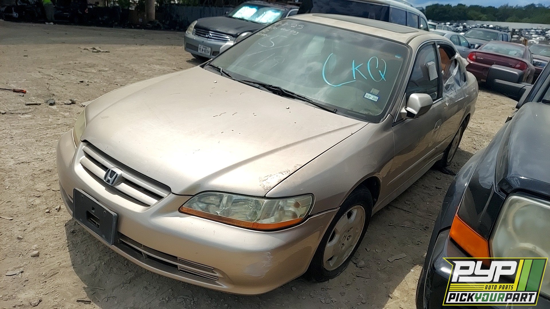 2002 HONDA ACCORD partes disponibles