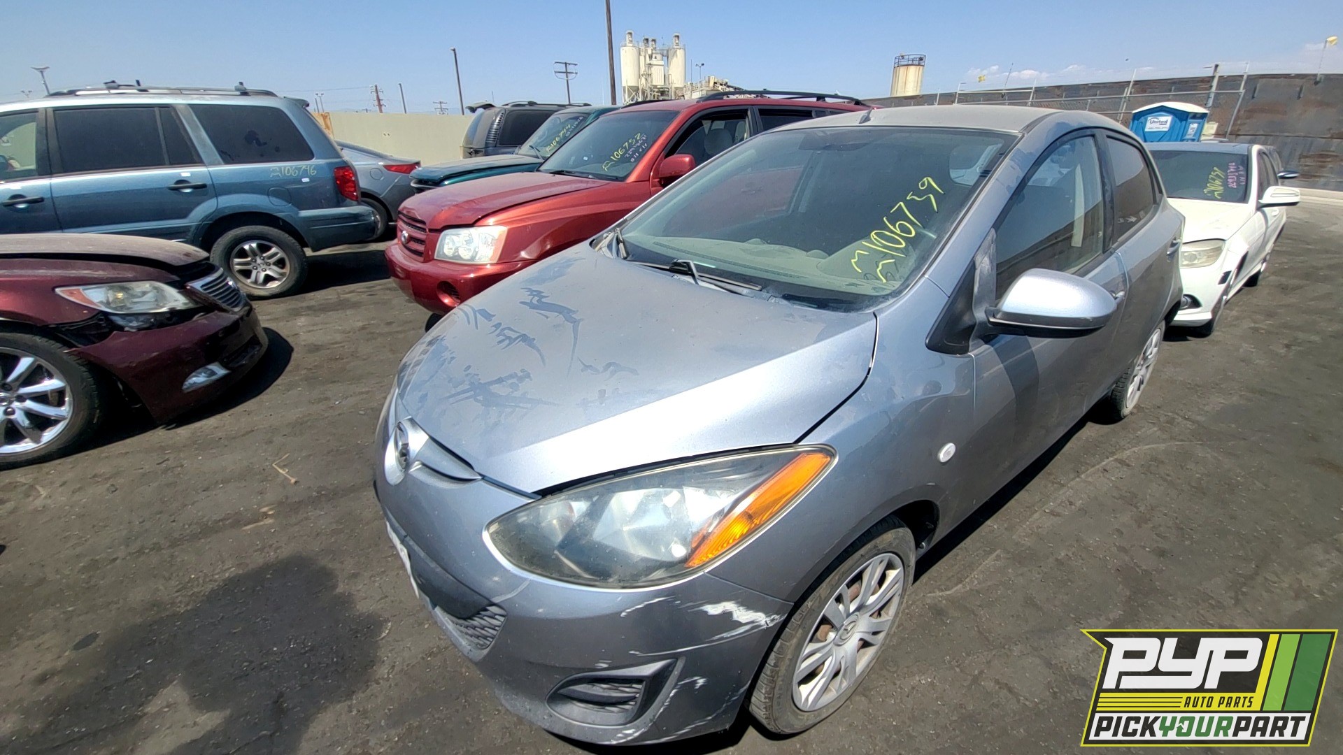 2012 MAZDA 2 available for parts