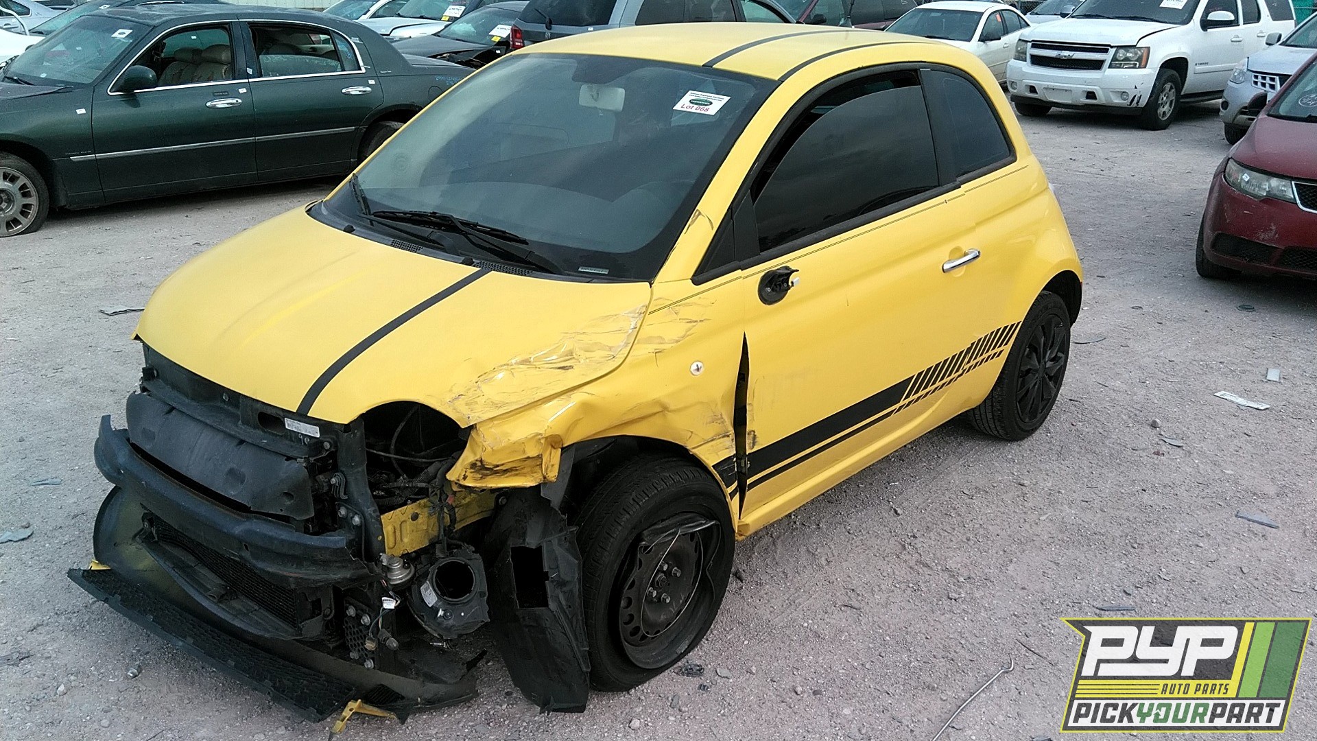 2013 FIAT 500 partes disponibles