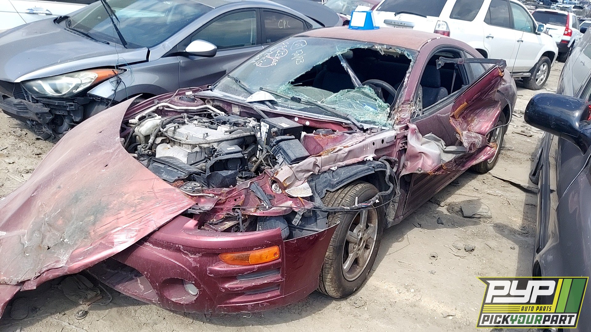 2003 MITSUBISHI ECLIPSE partes disponibles