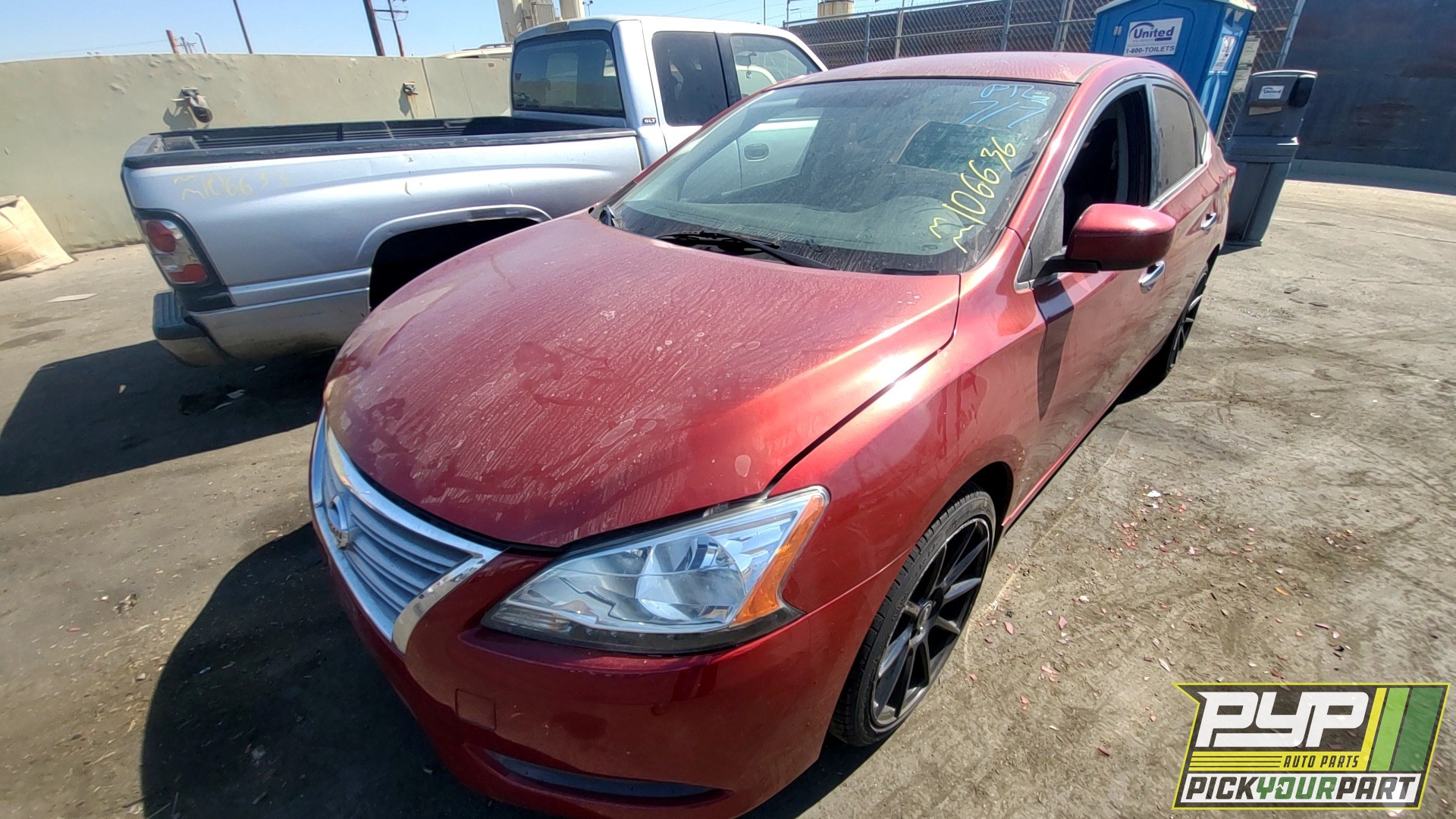 2014 NISSAN SENTRA partes disponibles