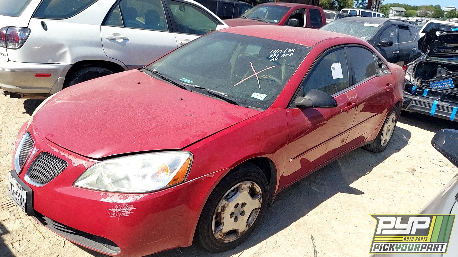 2007 PONTIAC G6 partes disponibles