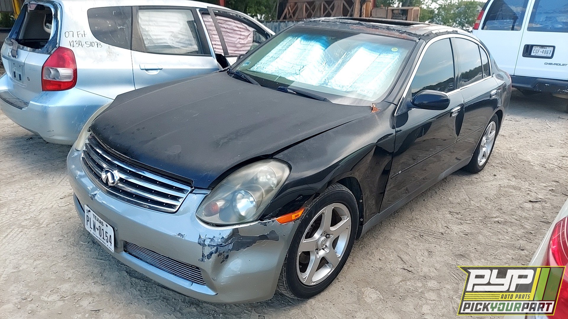 2003 INFINITI G35 partes disponibles