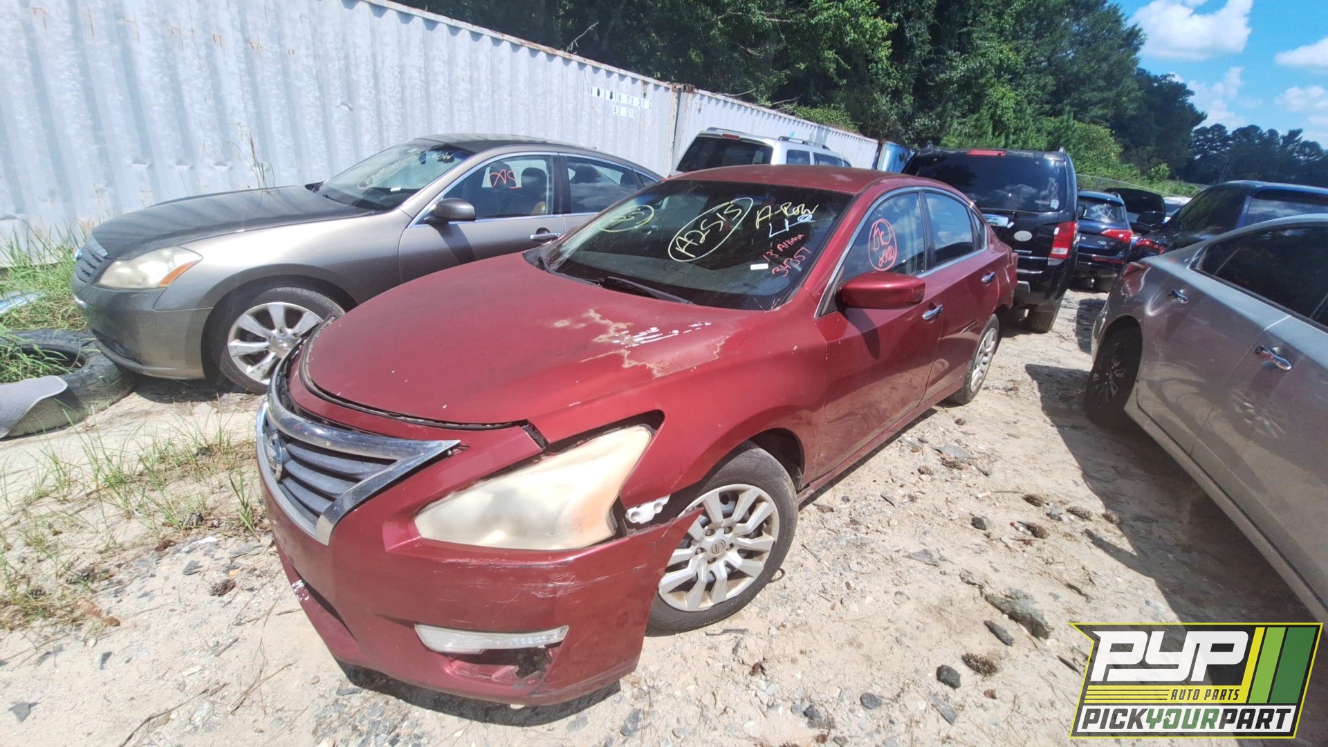 2013 NISSAN ALTIMA partes disponibles