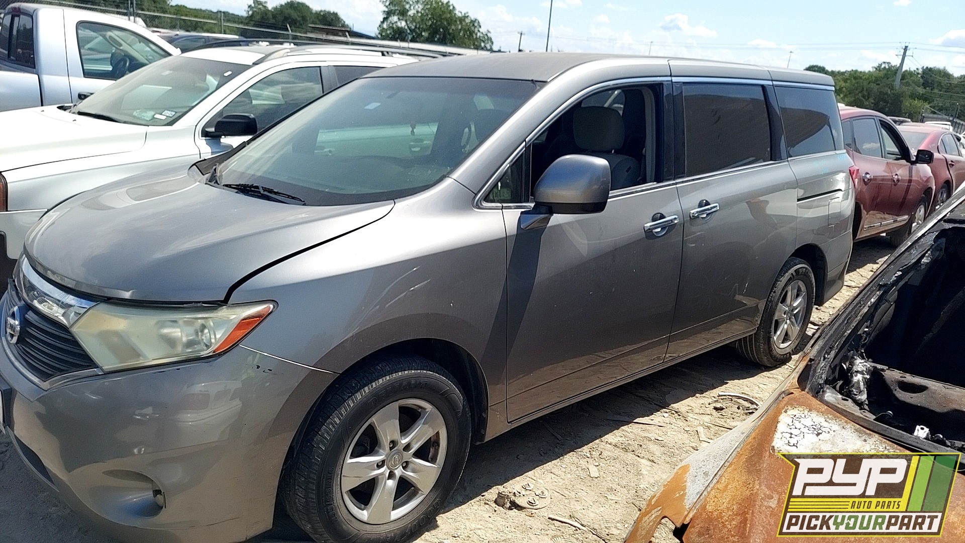 2012 NISSAN QUEST partes disponibles