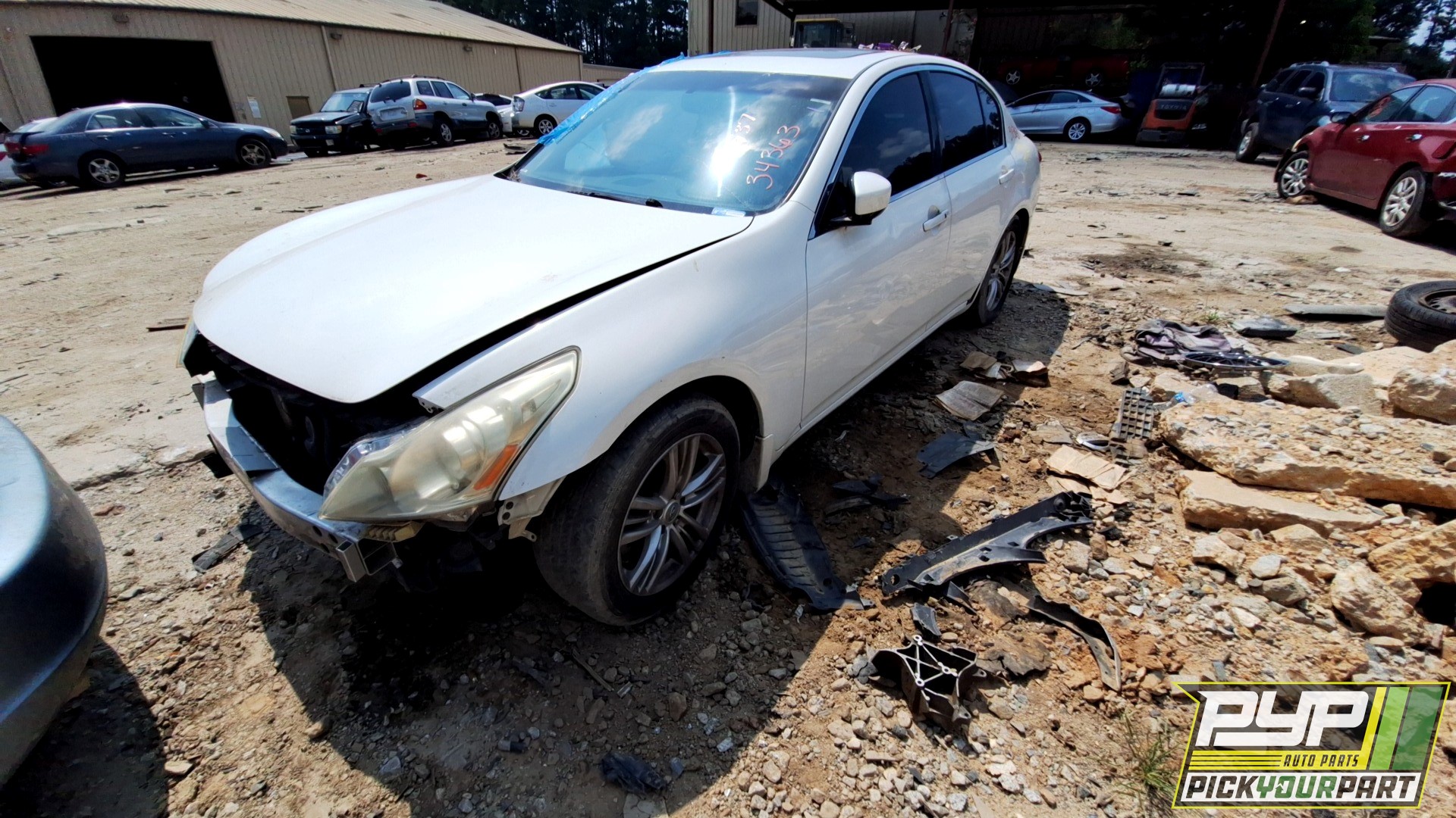 2012 INFINITI G37 partes disponibles