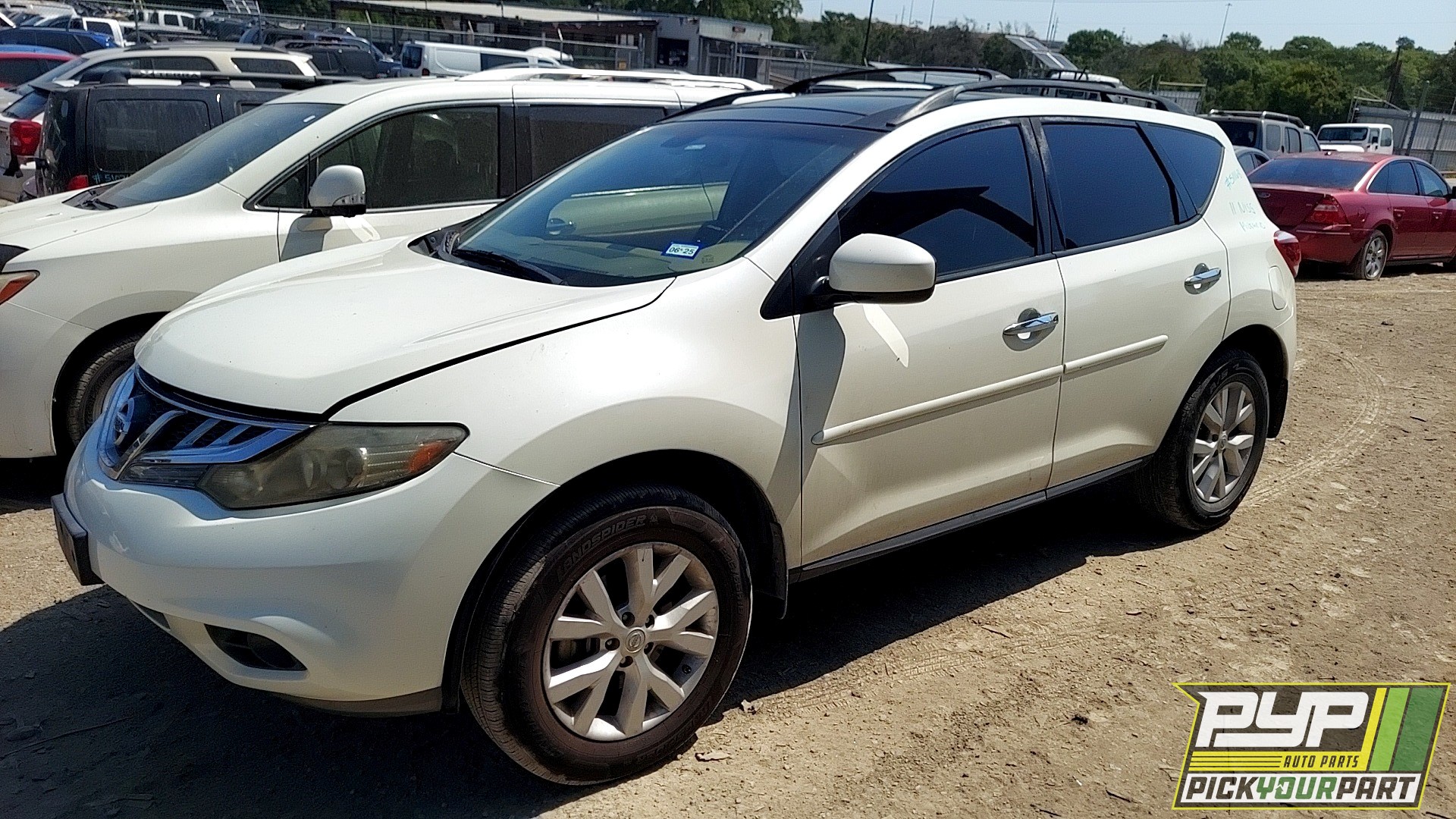 2011 NISSAN MURANO partes disponibles