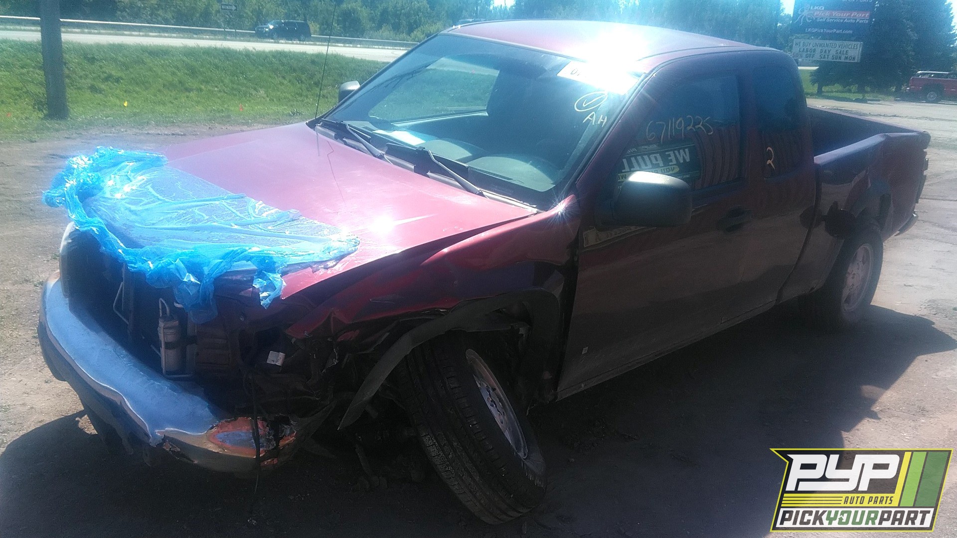 2007 CHEVROLET COLORADO partes disponibles