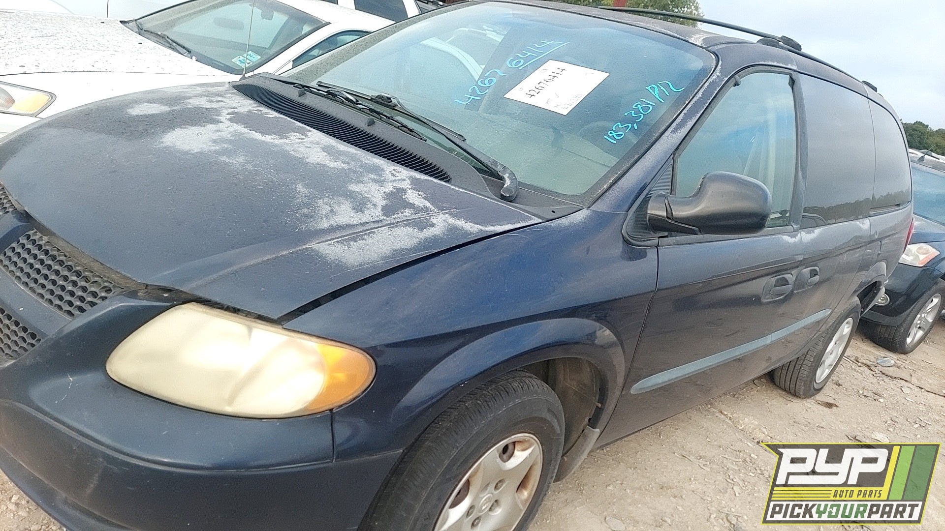 2003 DODGE GRAND CARAVAN partes disponibles