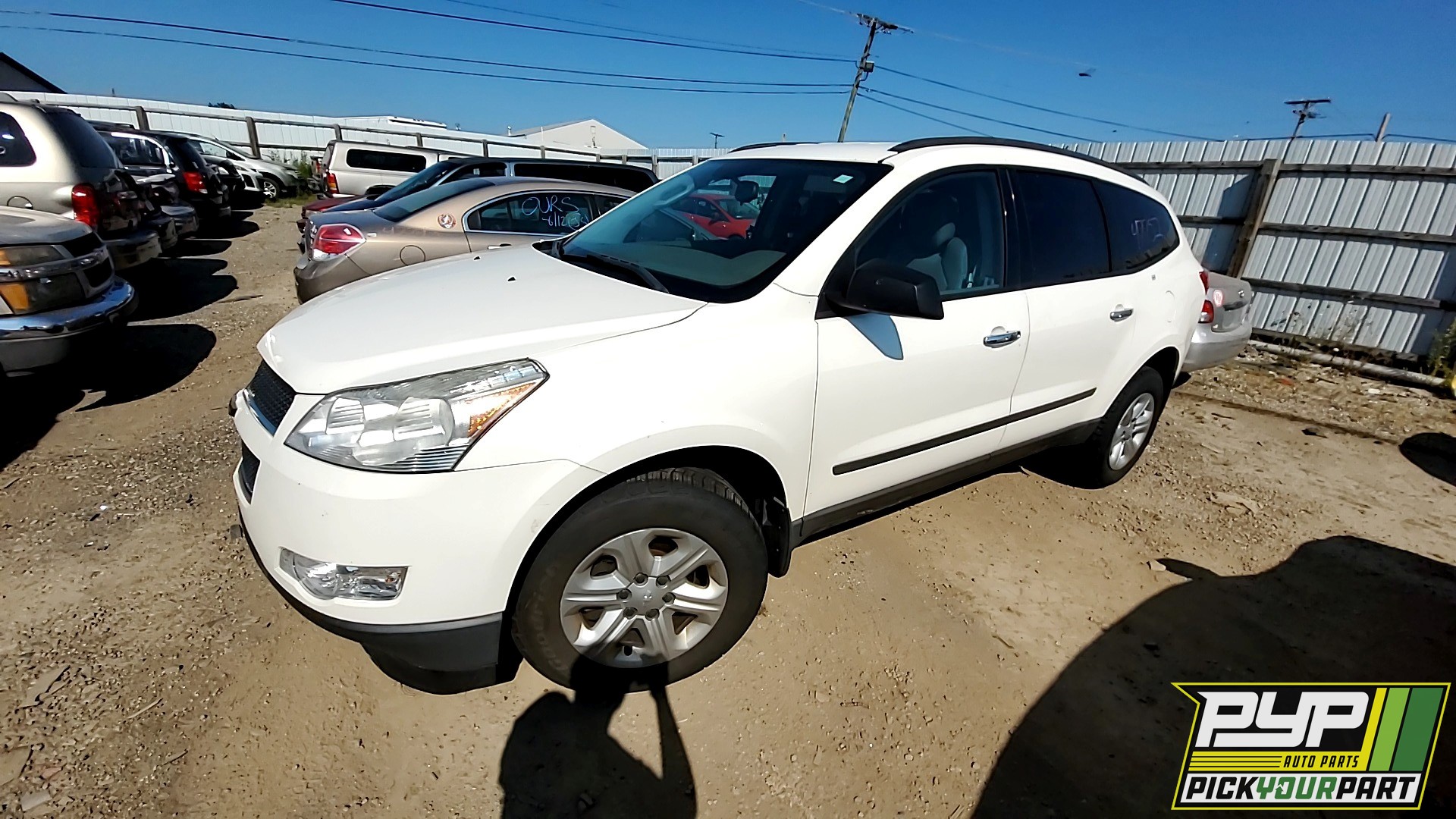 2011 CHEVROLET TRAVERSE available for parts