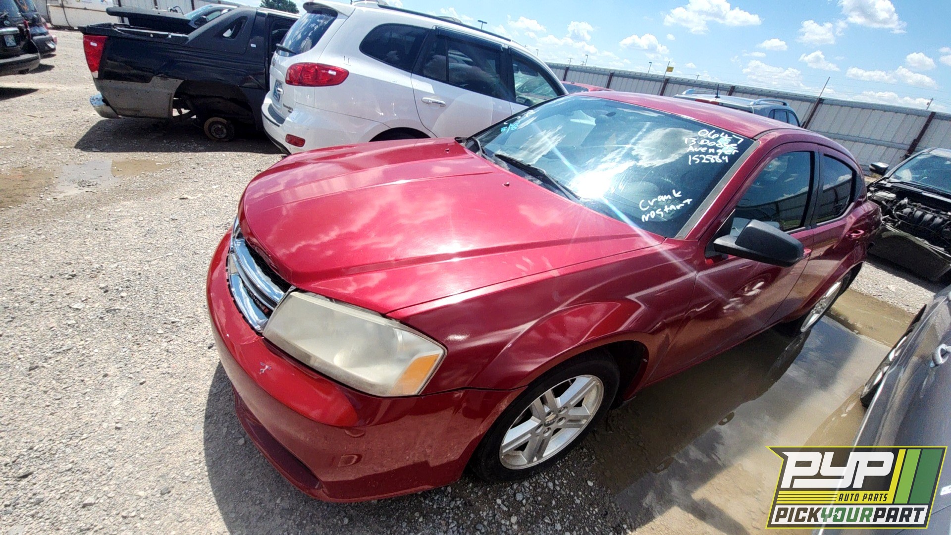 2013 DODGE AVENGER partes disponibles