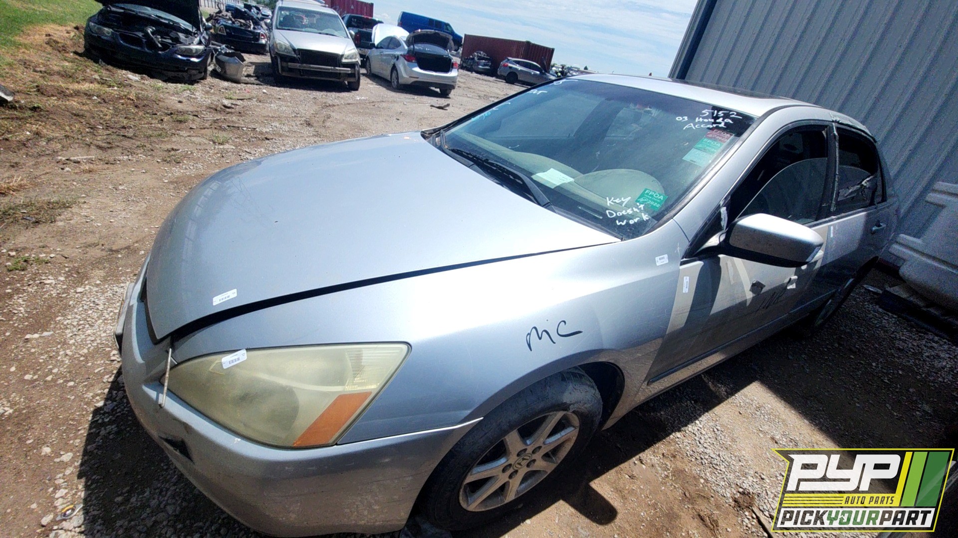 2003 HONDA ACCORD partes disponibles