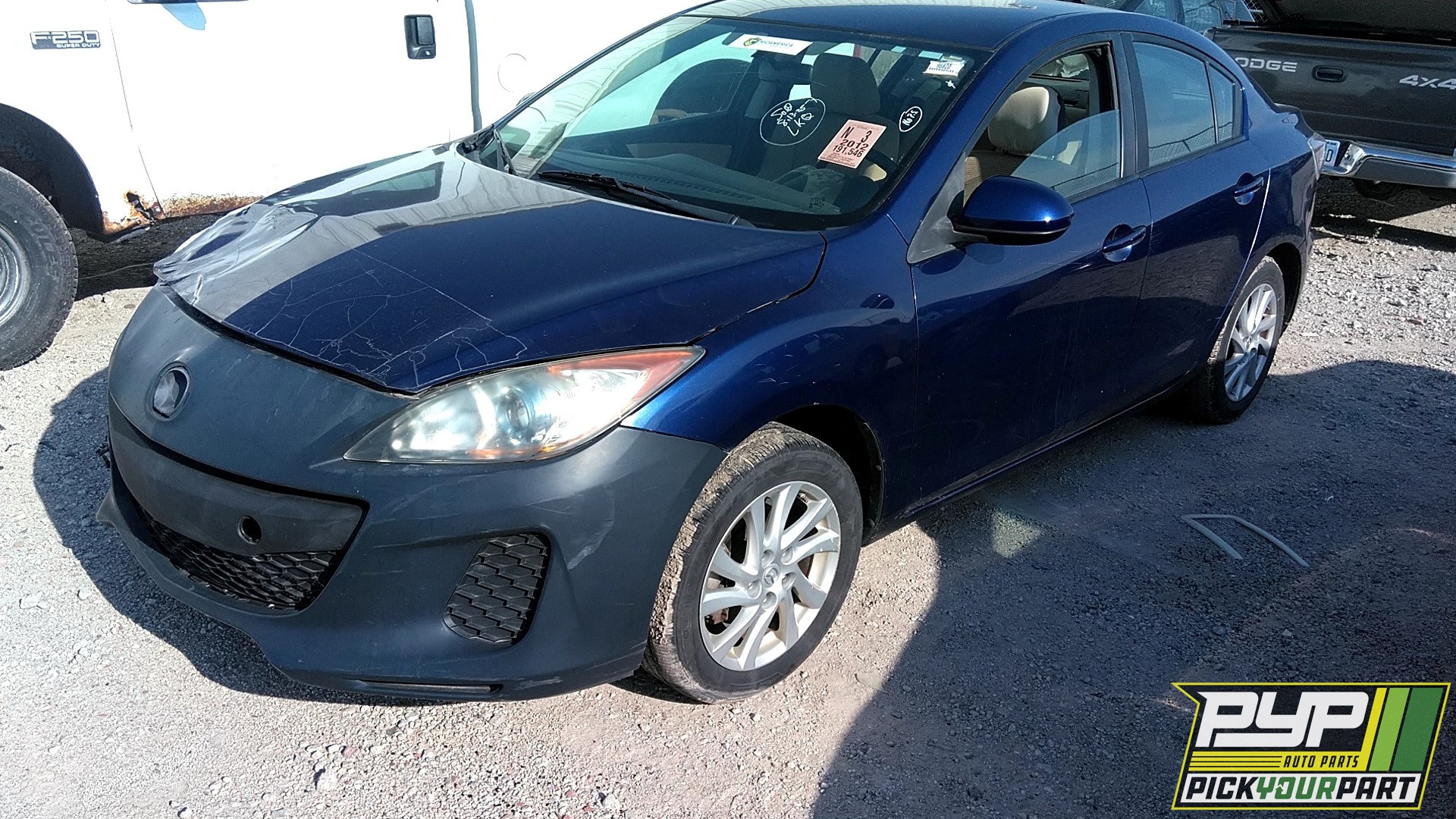 2012 MAZDA 3 partes disponibles