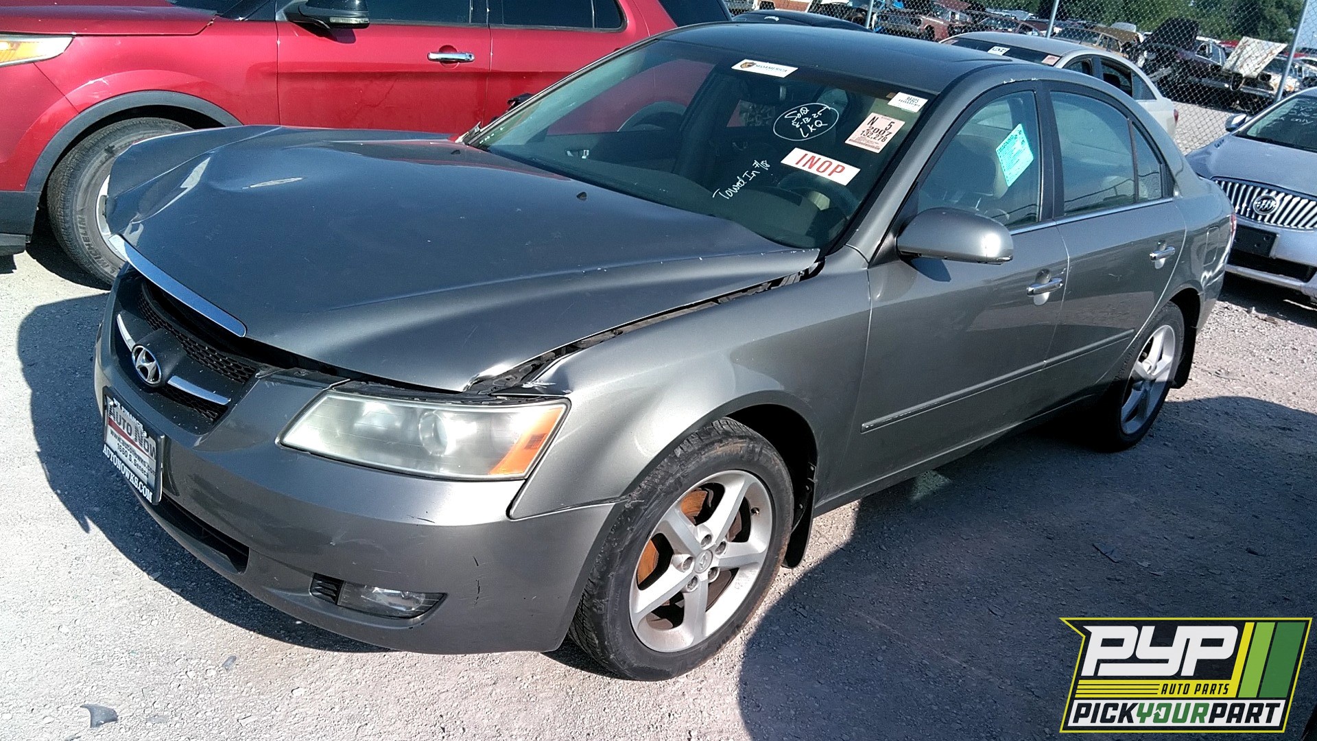 2007 HYUNDAI SONATA partes disponibles