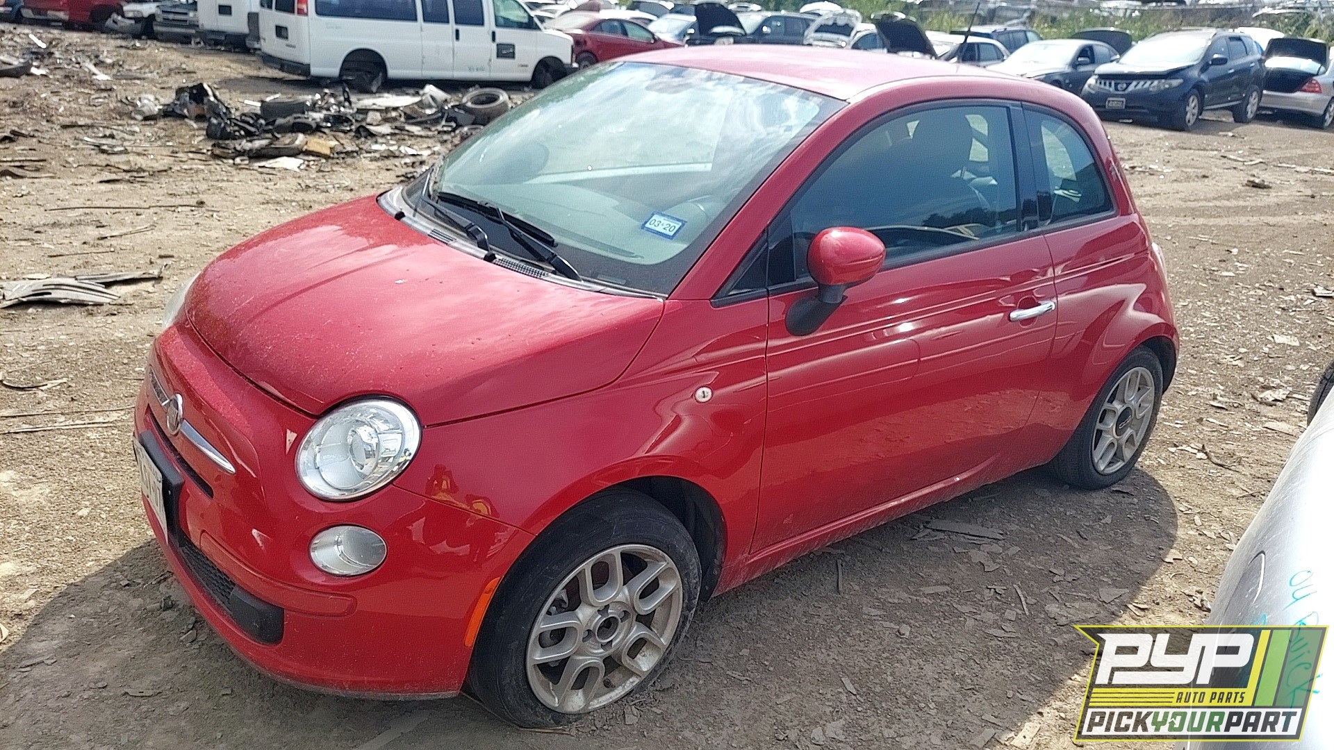 2015 FIAT 500 available for parts
