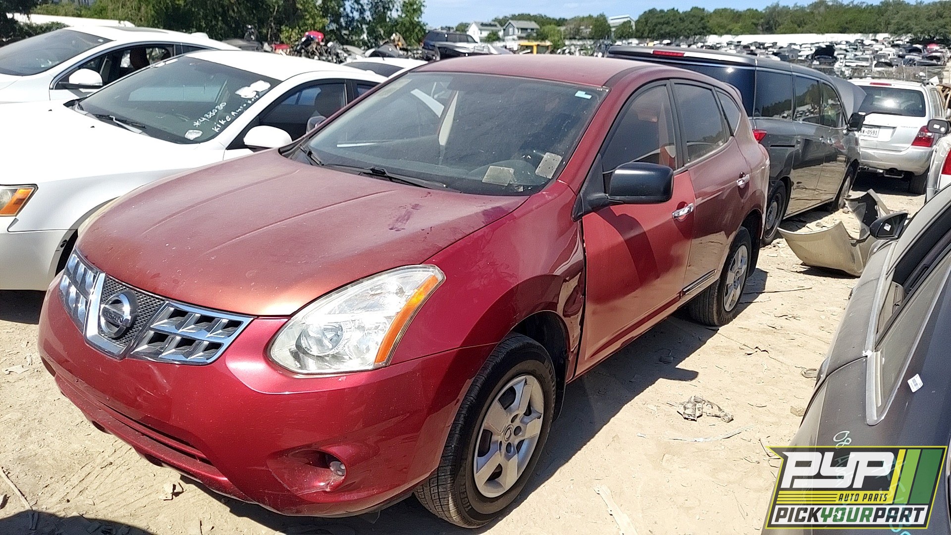2011 NISSAN ROGUE partes disponibles
