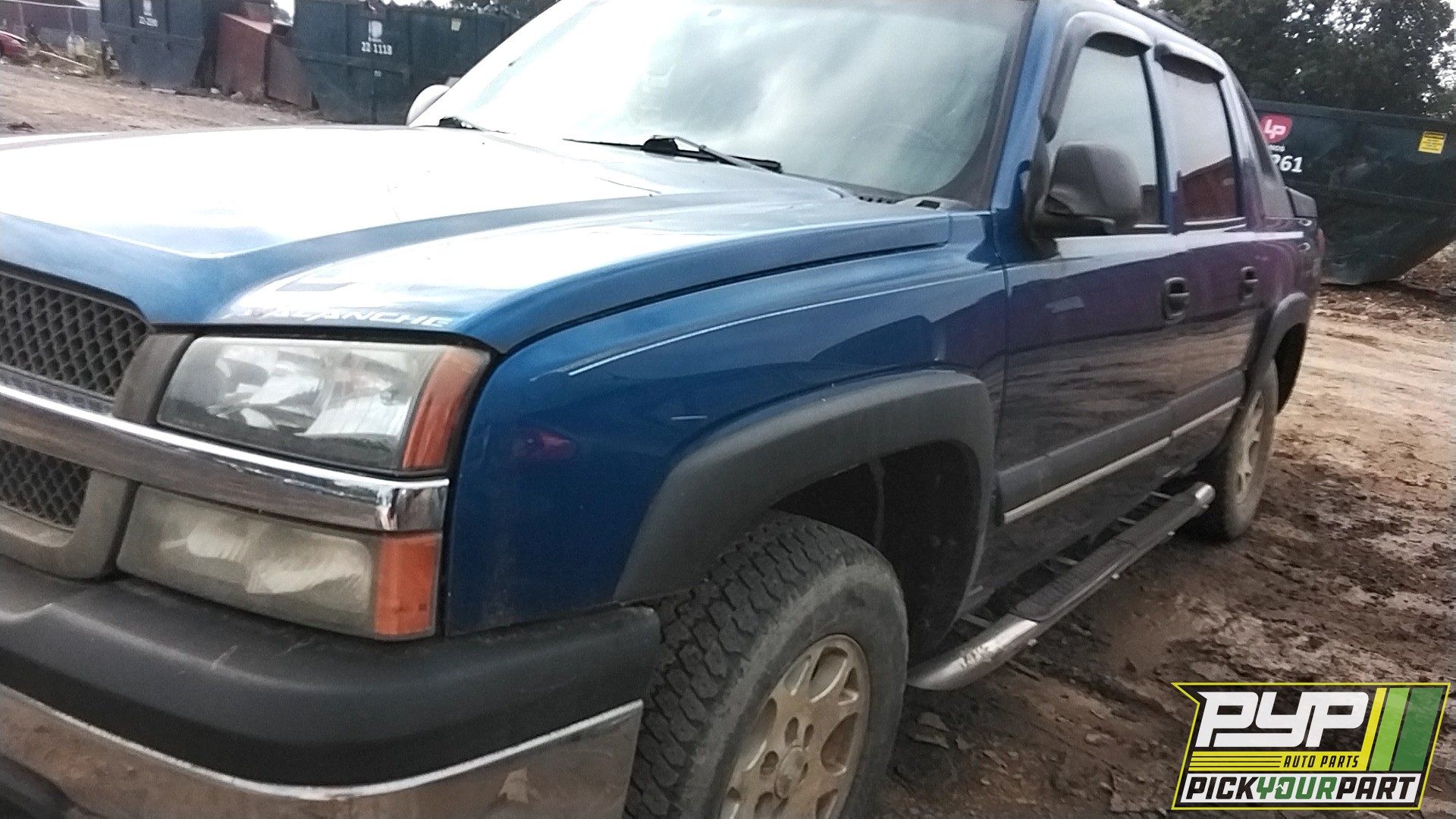 2003 CHEVROLET AVALANCHE 1500 partes disponibles