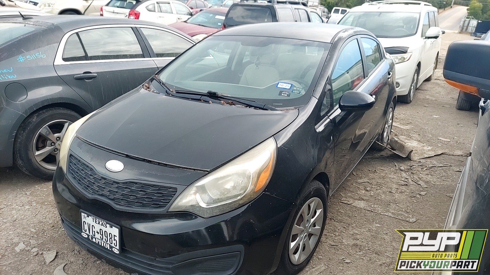 2013 KIA RIO partes disponibles