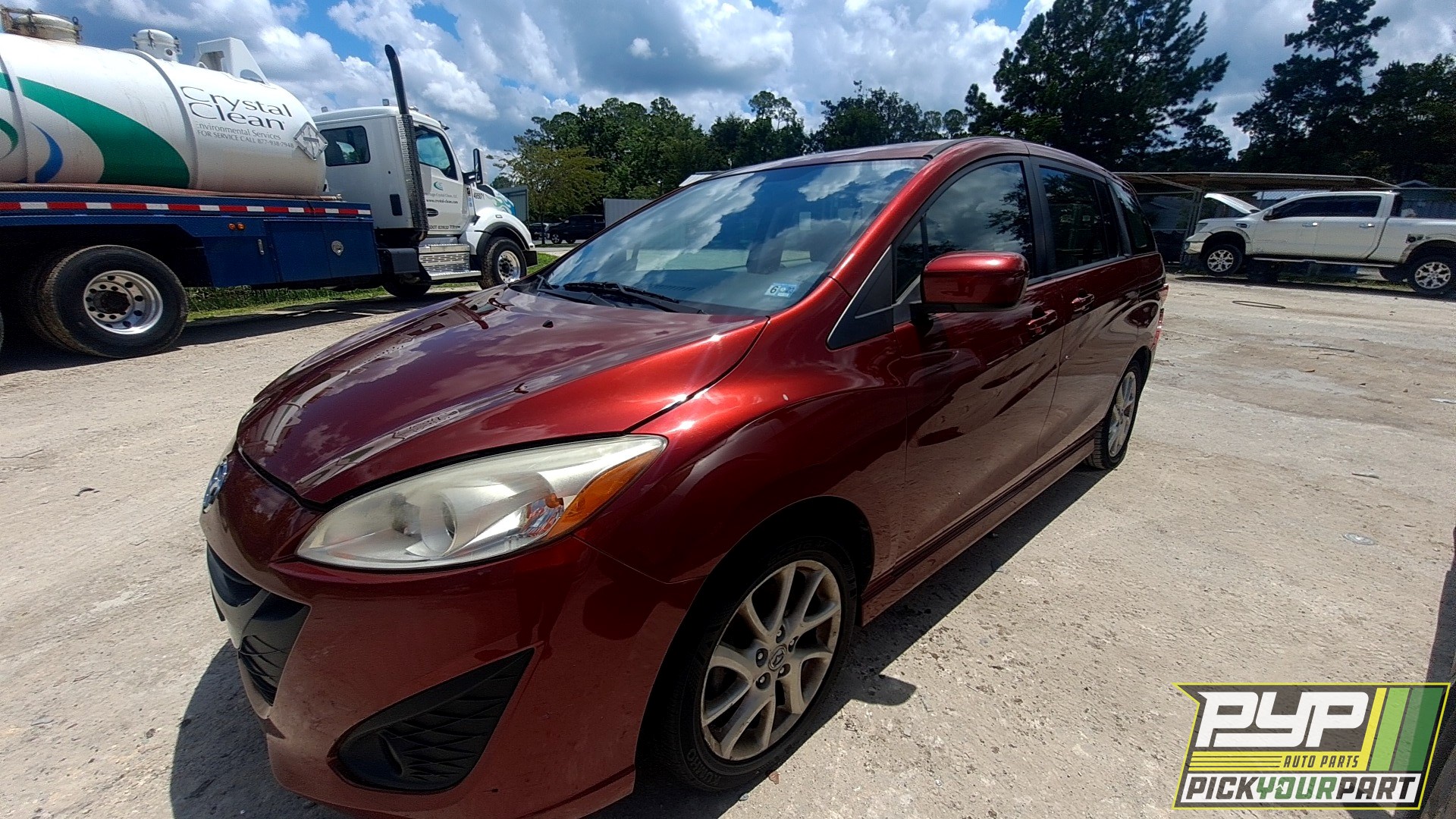 2012 MAZDA 5 partes disponibles