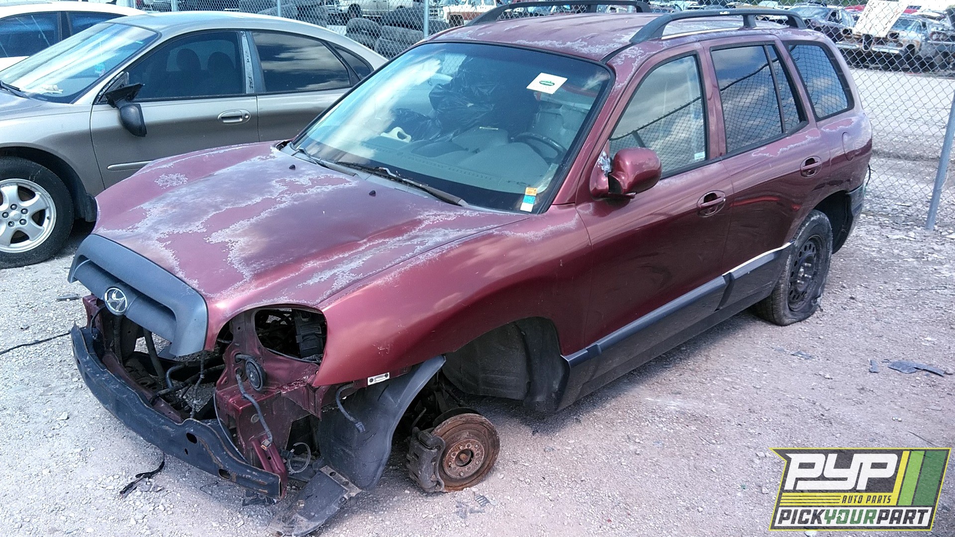 2005 HYUNDAI SANTA FE partes disponibles