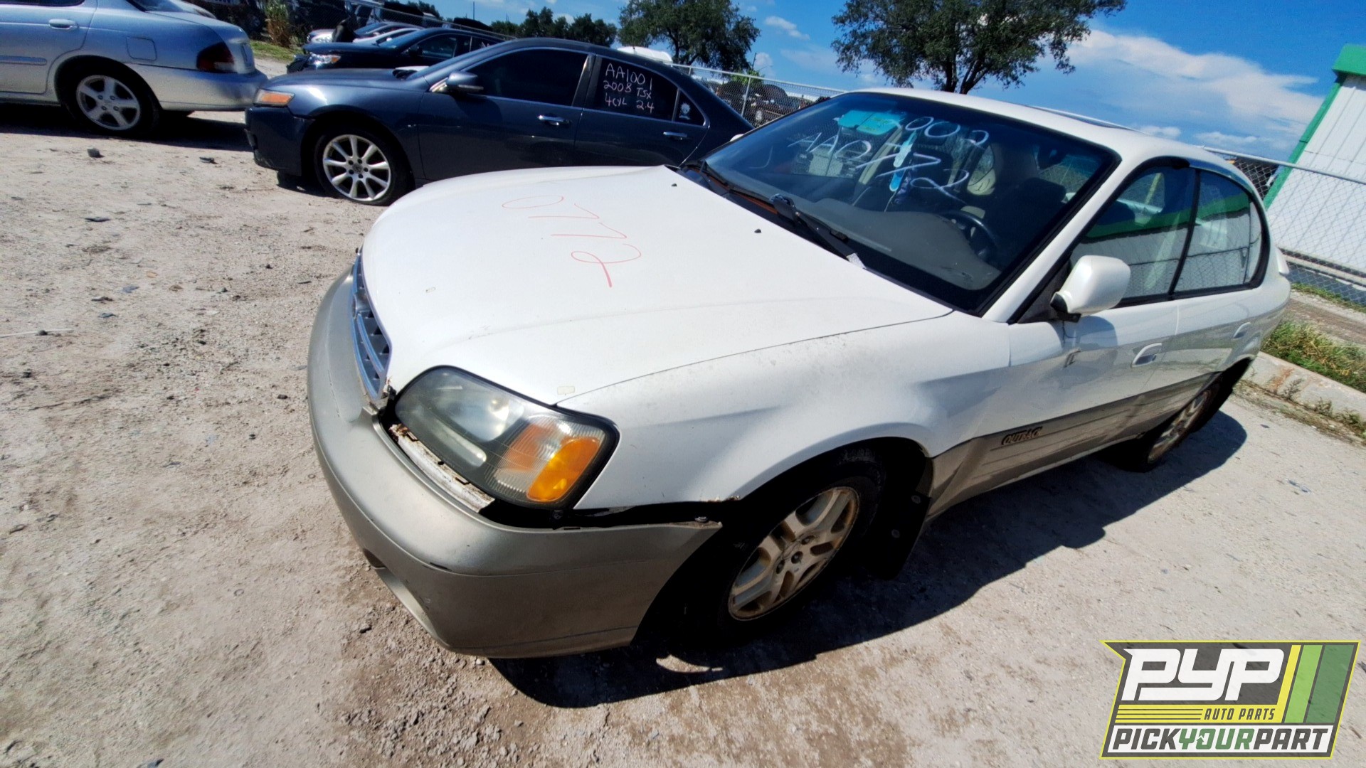 2002 SUBARU OUTBACK partes disponibles
