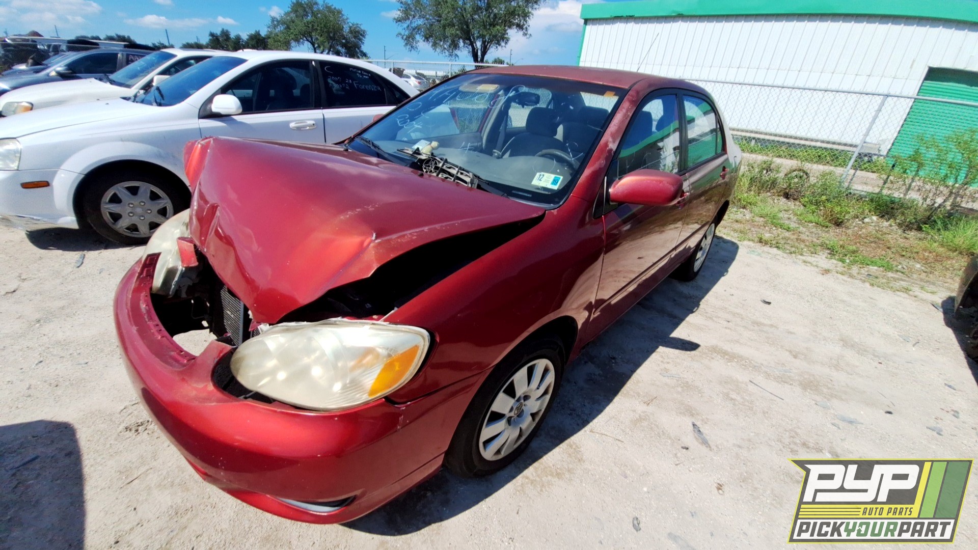 2004 TOYOTA COROLLA partes disponibles