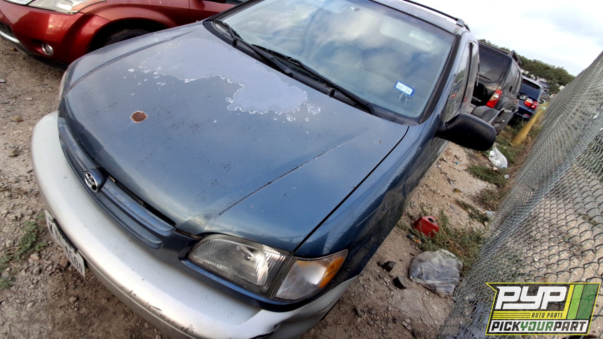 2000 TOYOTA SIENNA partes disponibles