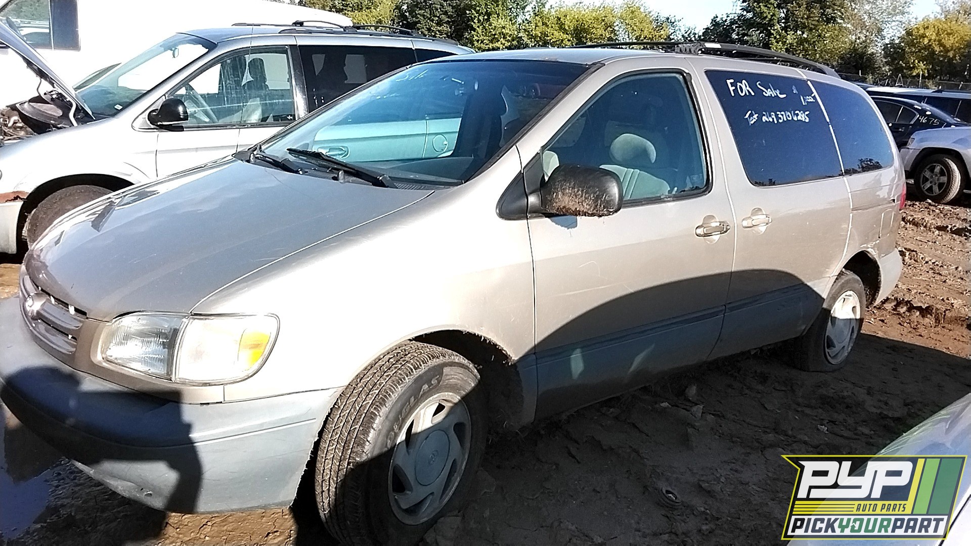 2000 TOYOTA SIENNA partes disponibles