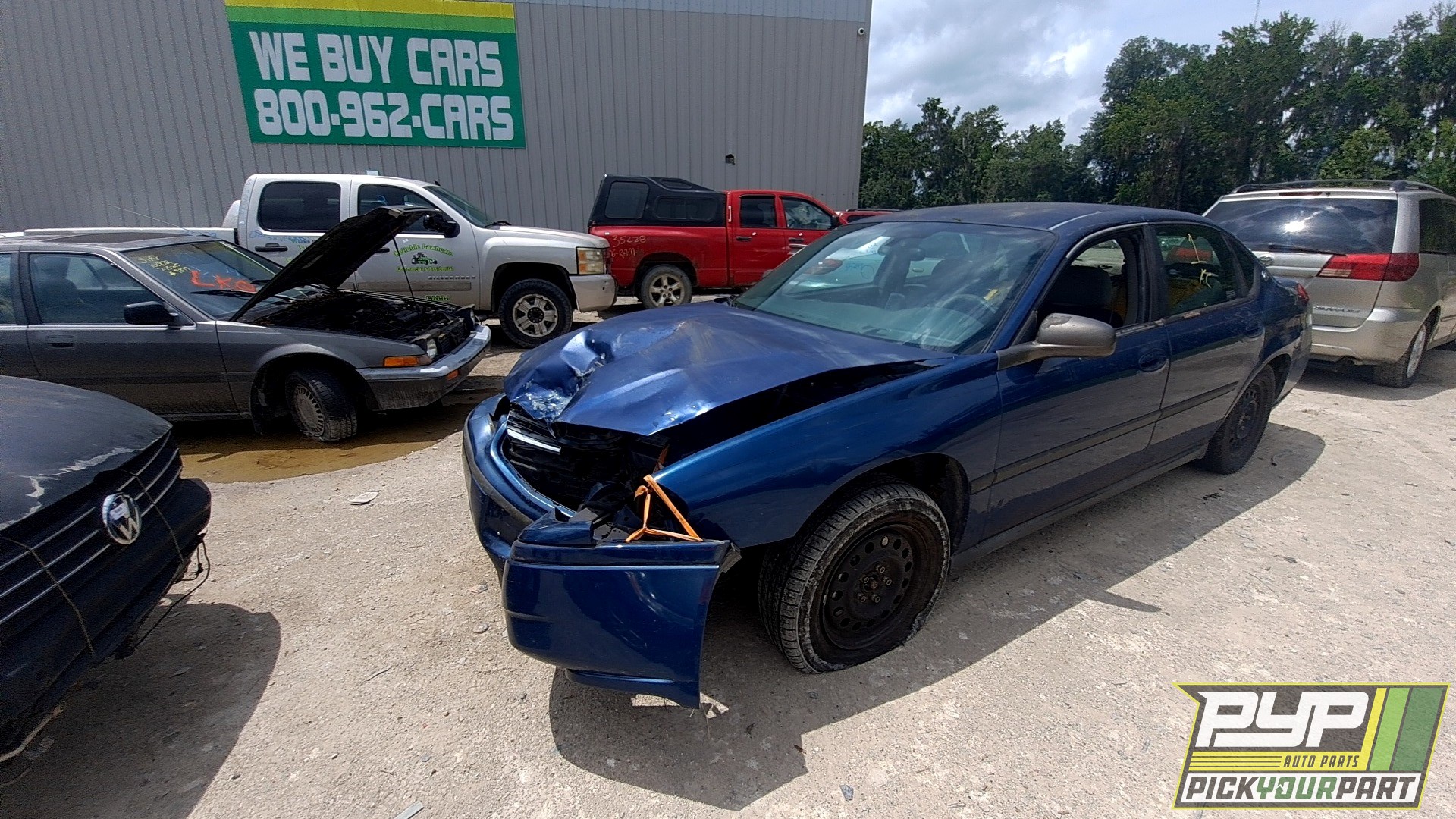 2004 CHEVROLET IMPALA partes disponibles