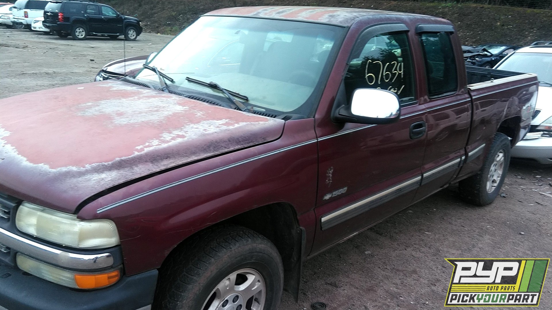 2002 CHEVROLET SILVERADO 1500 available for parts