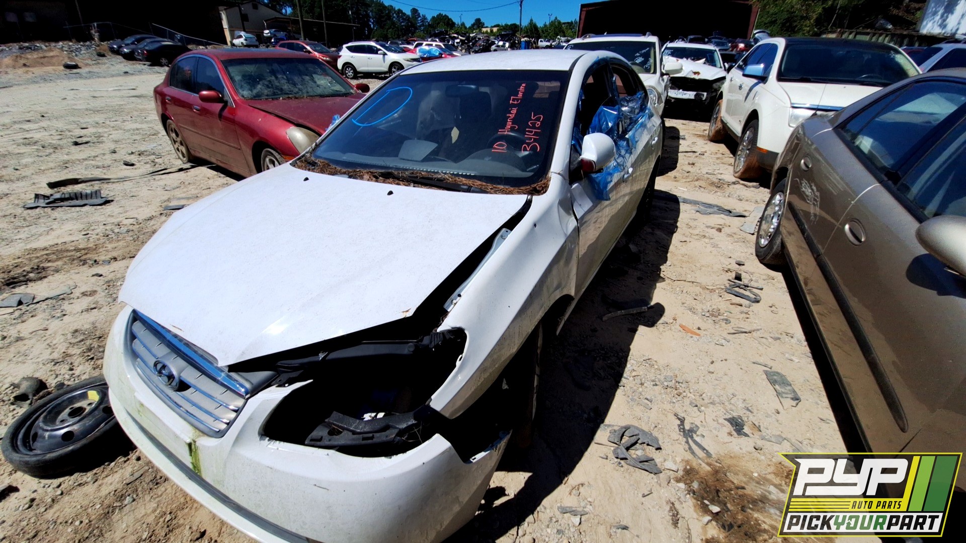 2010 HYUNDAI ELANTRA partes disponibles