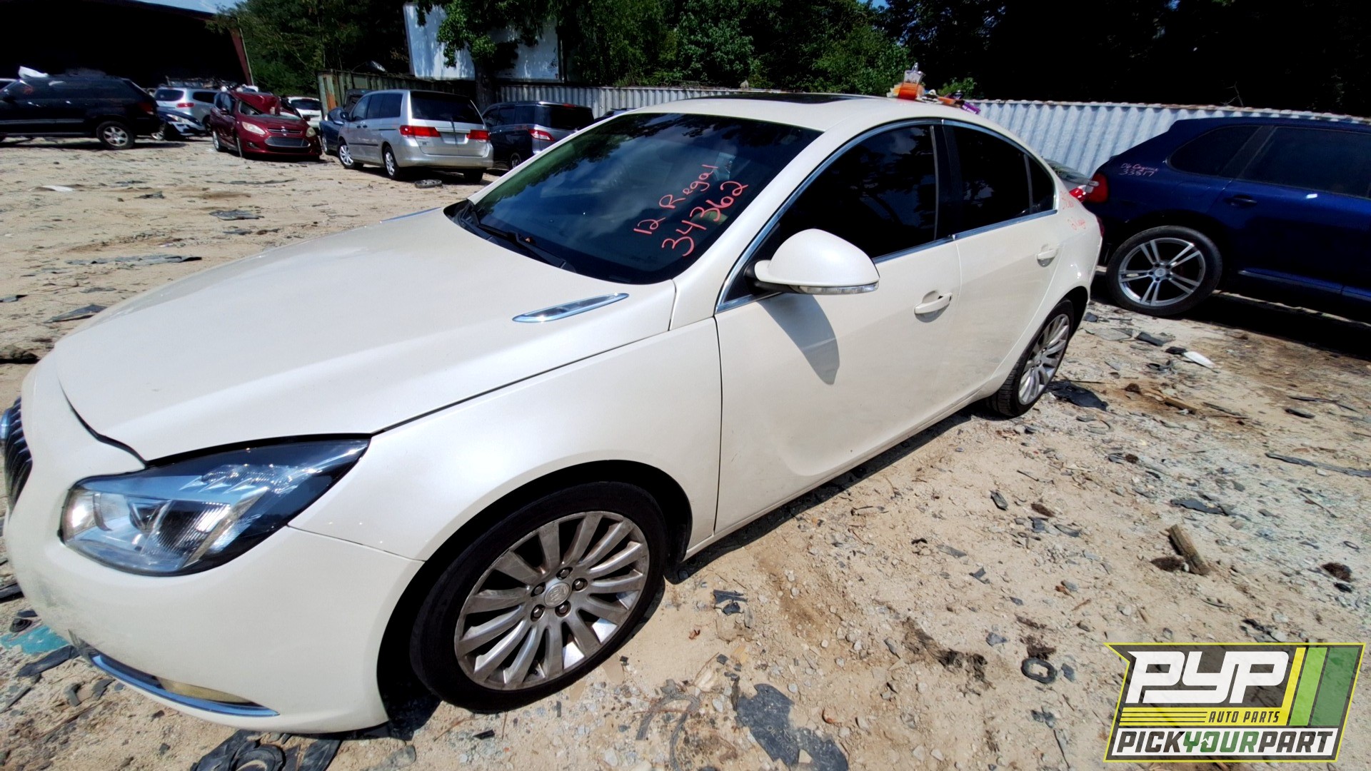 2012 BUICK REGAL partes disponibles