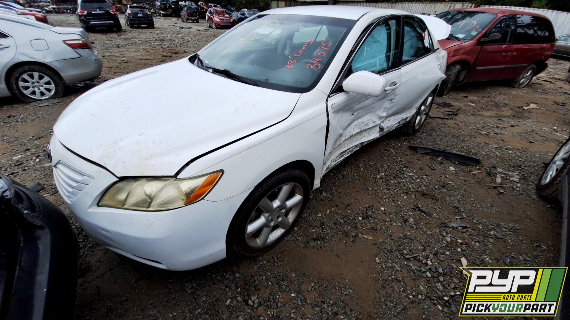 2008 TOYOTA CAMRY partes disponibles