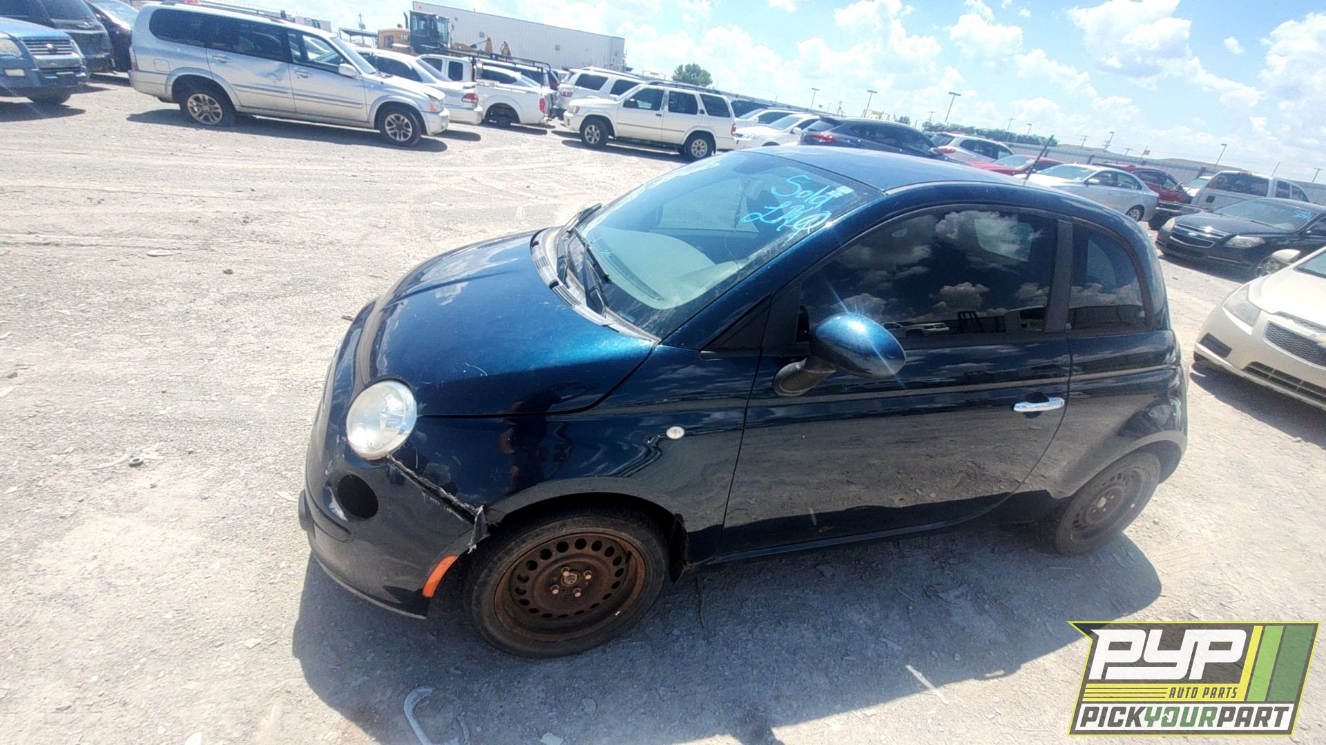 2013 FIAT 500 partes disponibles