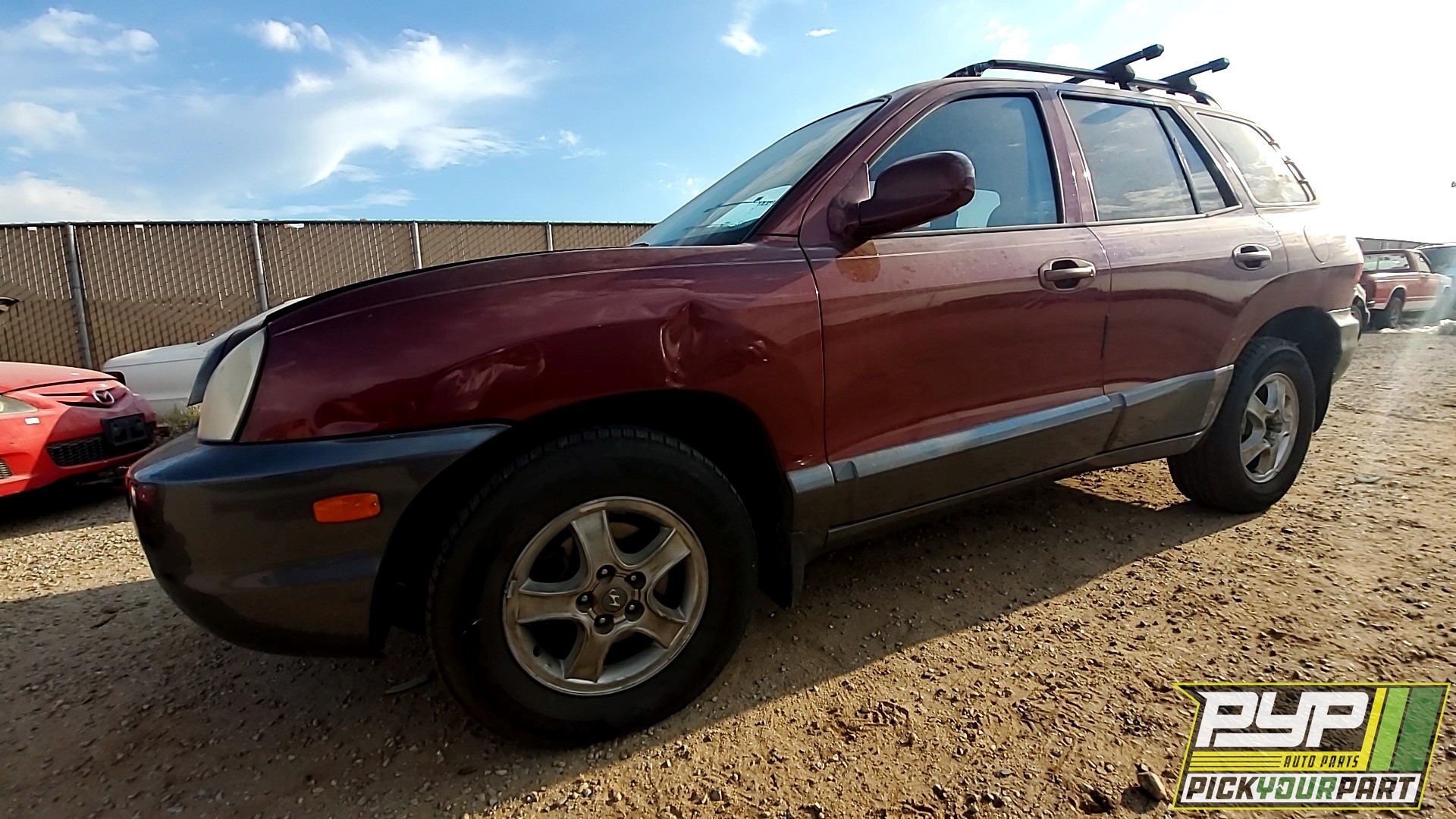 2002 HYUNDAI SANTA FE partes disponibles
