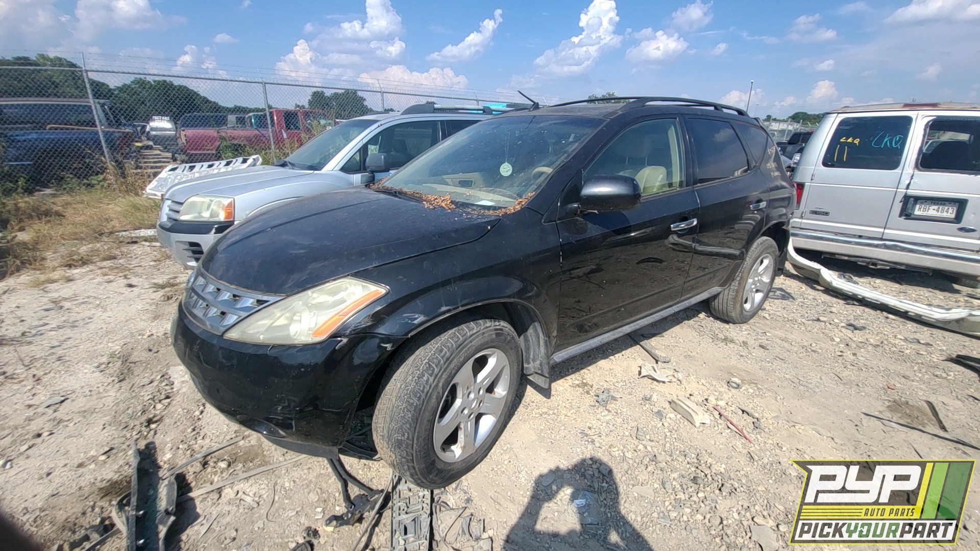 2005 NISSAN MURANO partes disponibles
