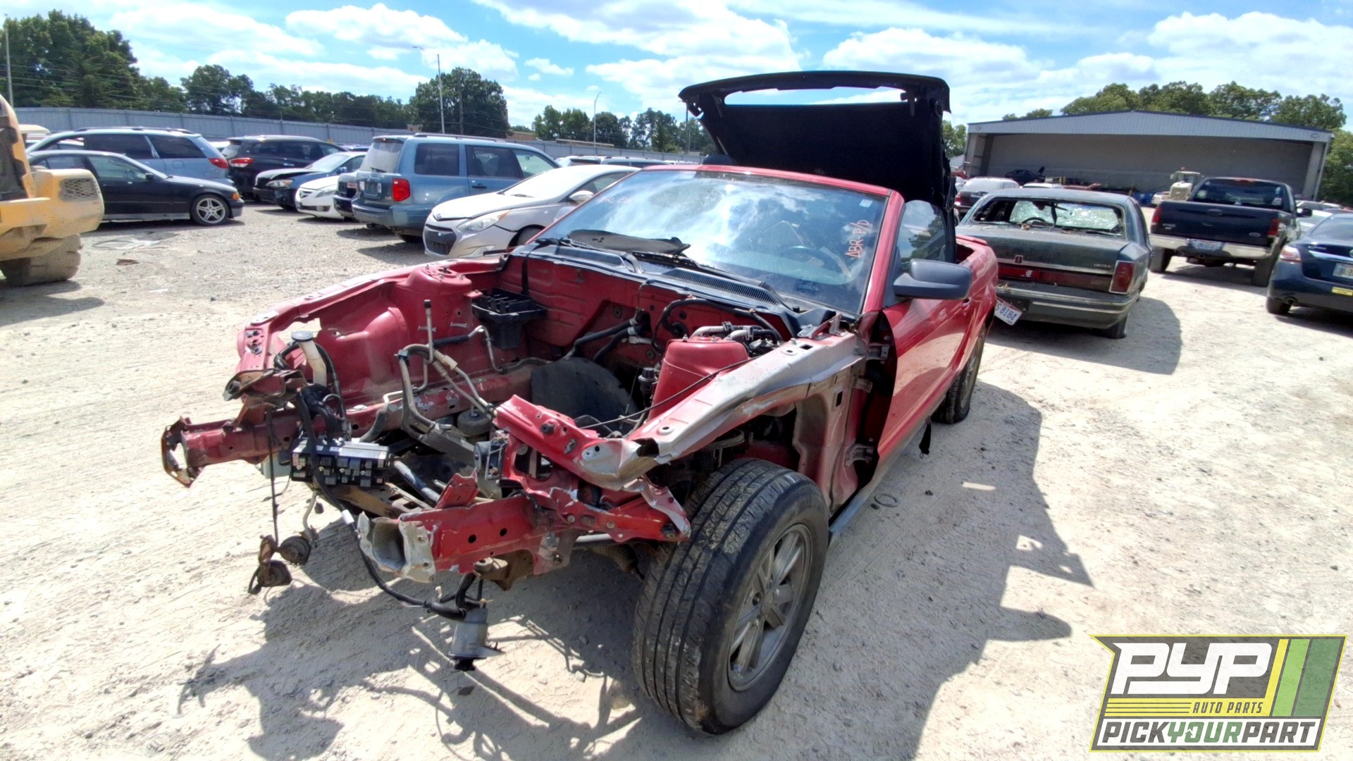 2007 FORD MUSTANG partes disponibles