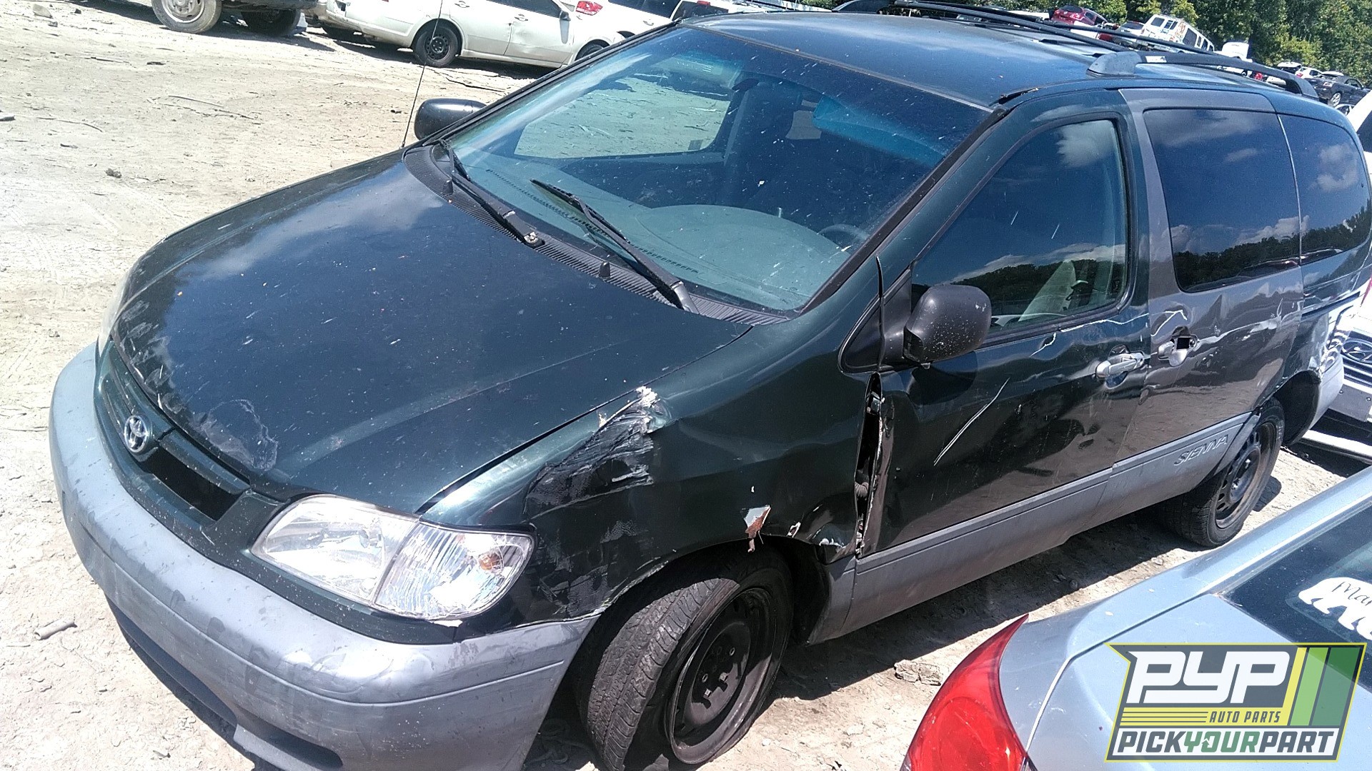 2001 TOYOTA SIENNA partes disponibles