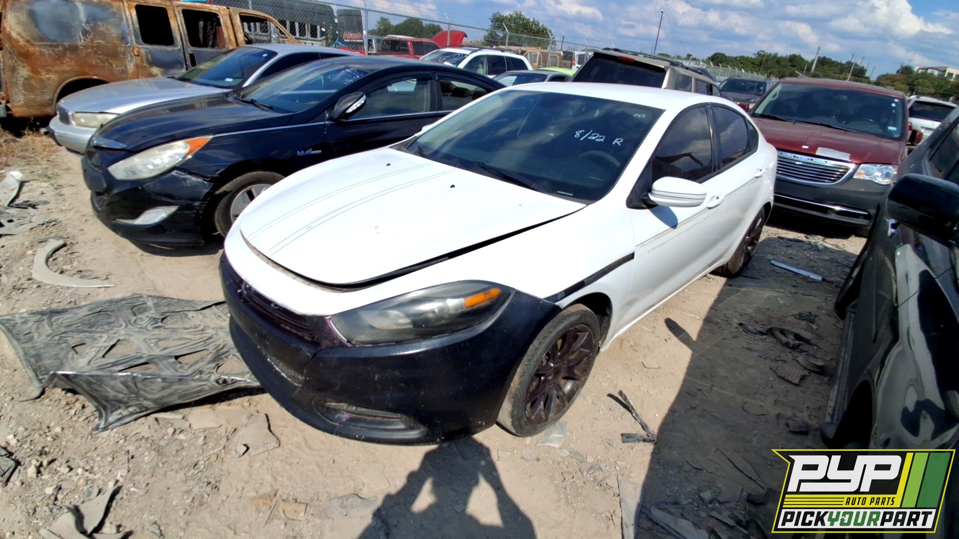 2016 DODGE DART partes disponibles
