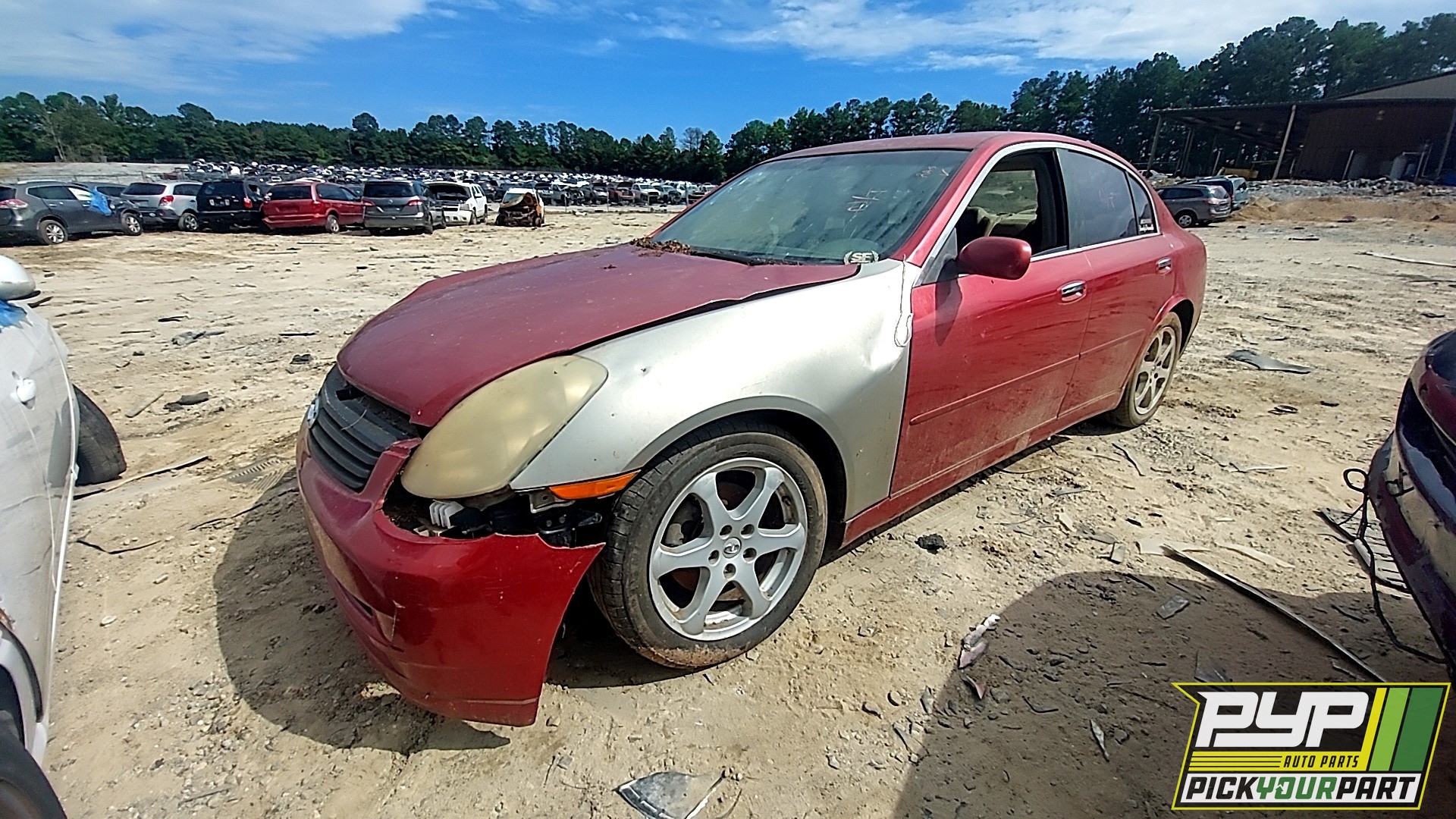 2003 INFINITI G35 partes disponibles