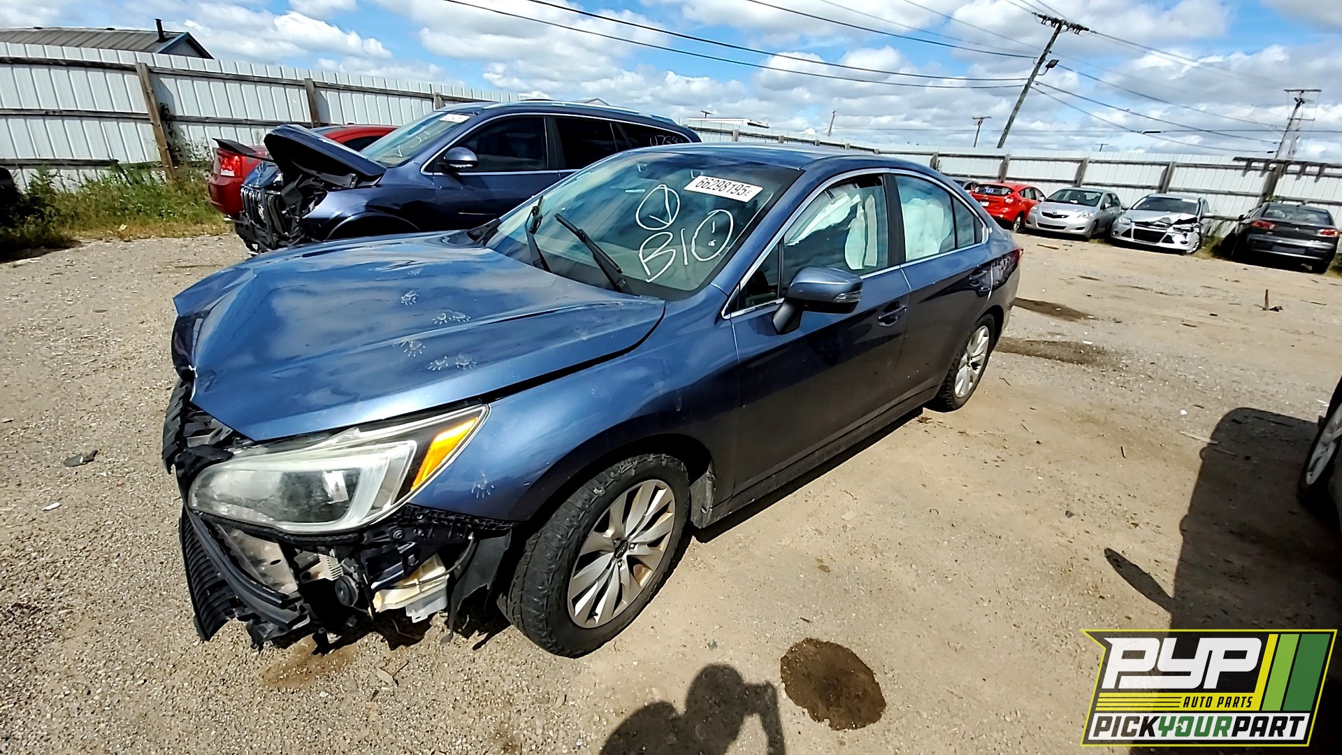 2016 SUBARU LEGACY available for parts