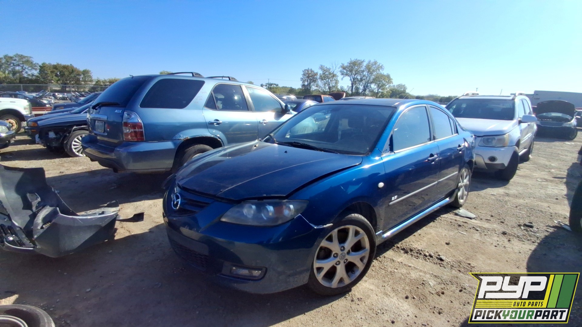 2007 MAZDA 3 partes disponibles