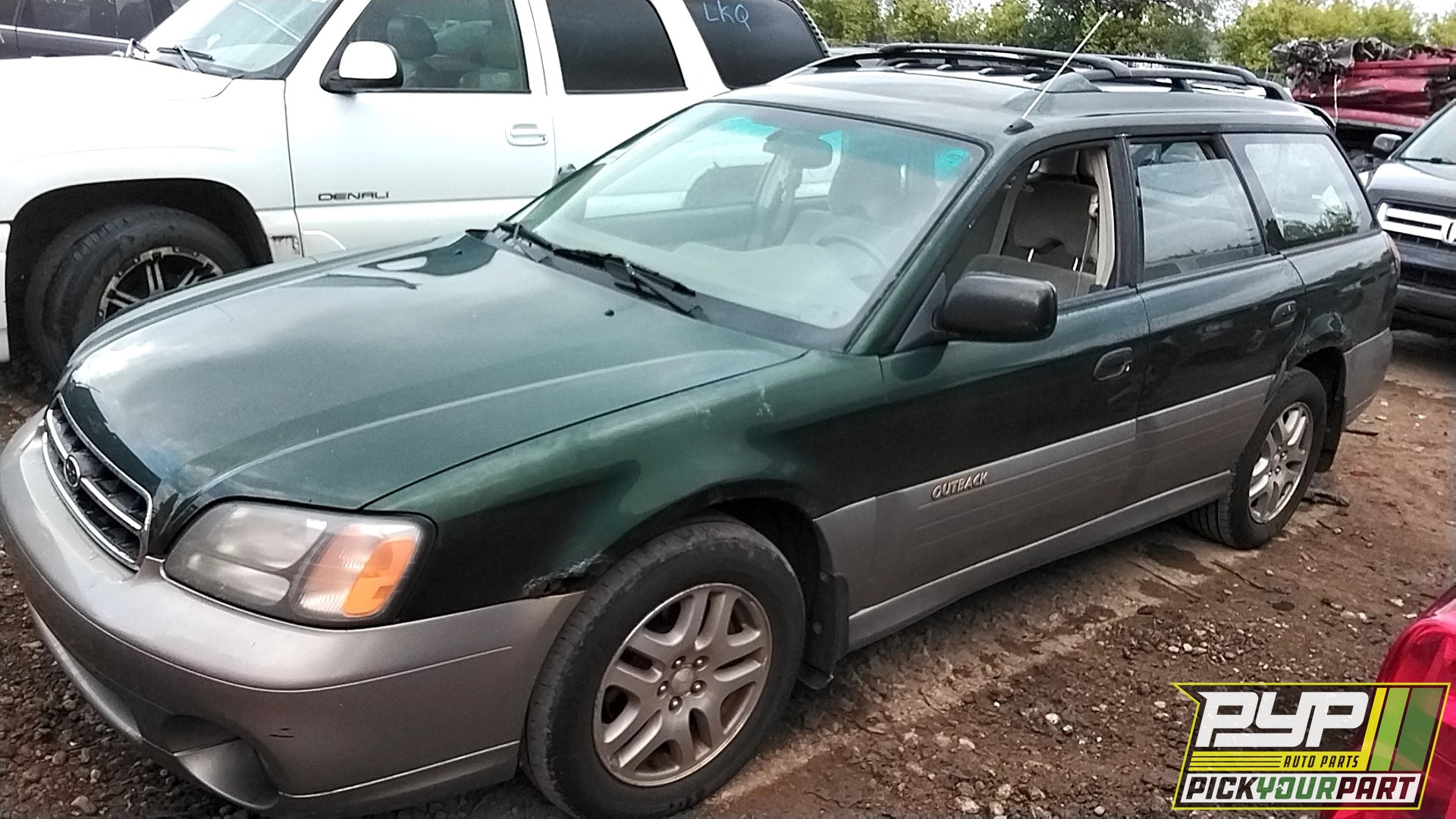 2001 SUBARU OUTBACK partes disponibles