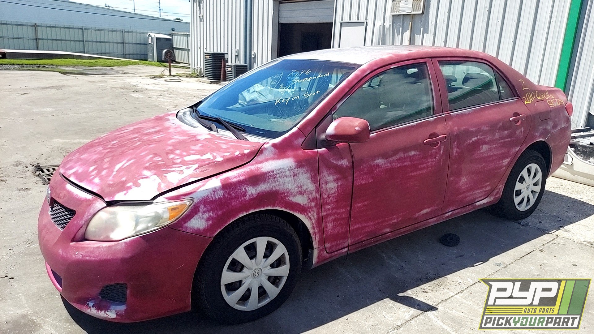 2010 TOYOTA COROLLA partes disponibles