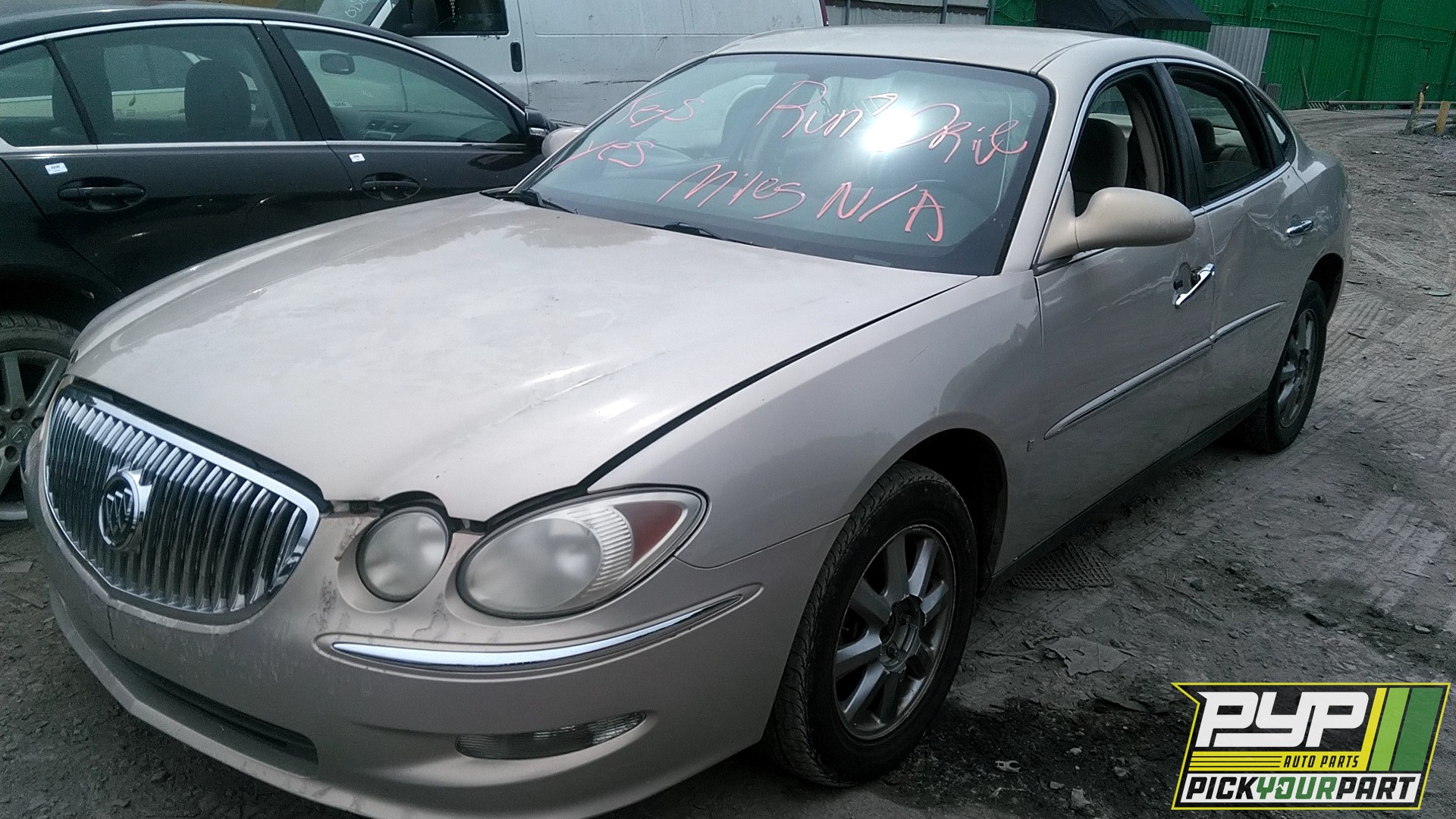 2009 BUICK LACROSSE partes disponibles