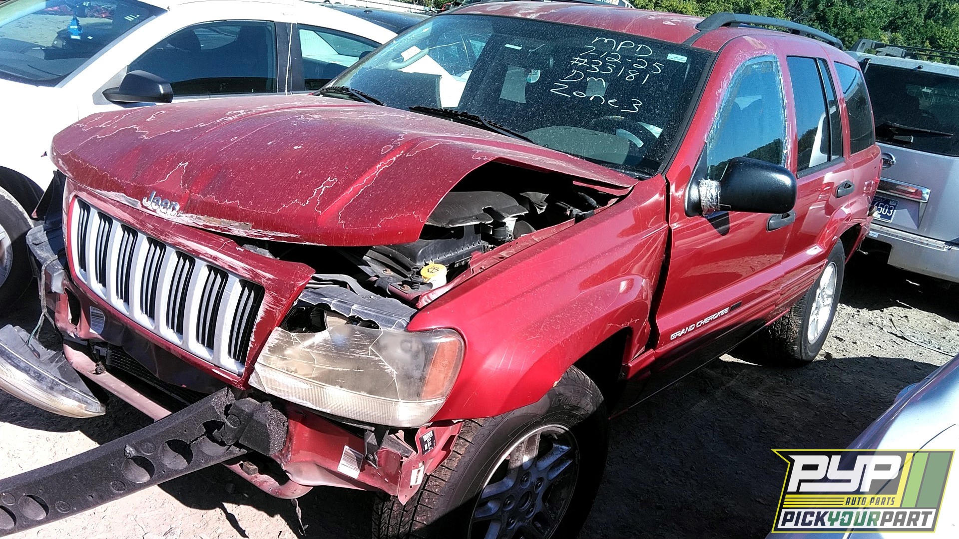 2004 JEEP GRAND CHEROKEE partes disponibles