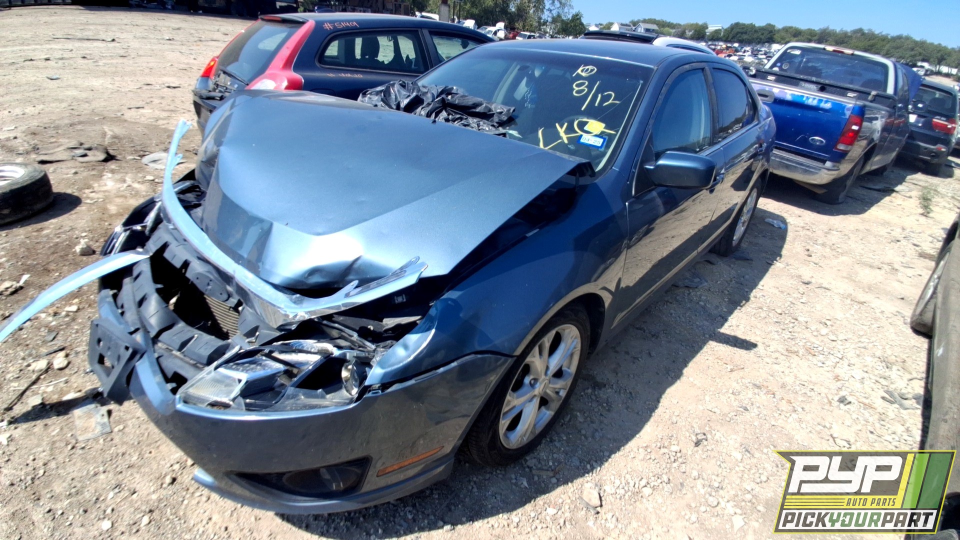 2012 FORD FUSION partes disponibles