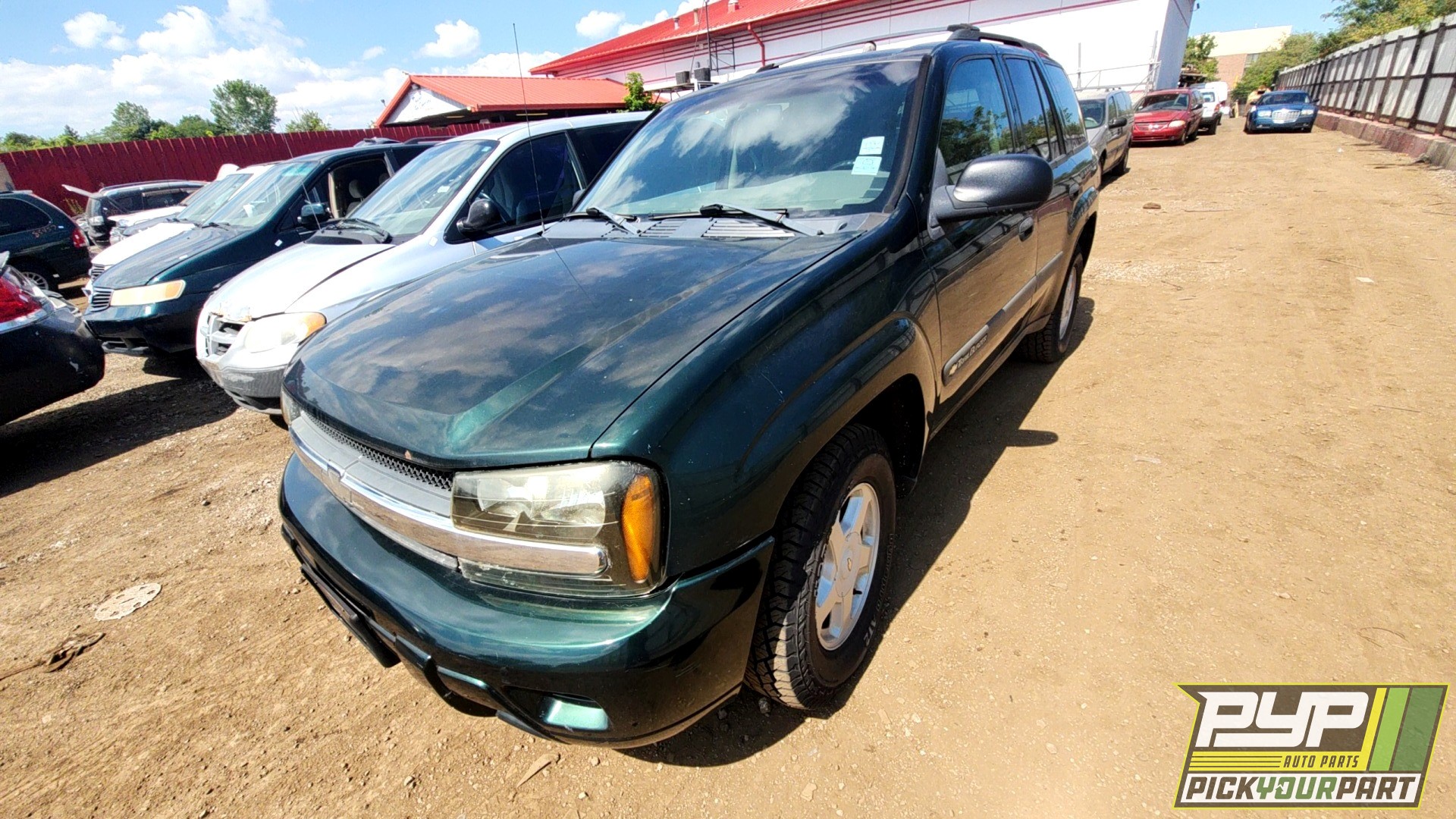 2003 CHEVROLET TRAILBLAZER partes disponibles