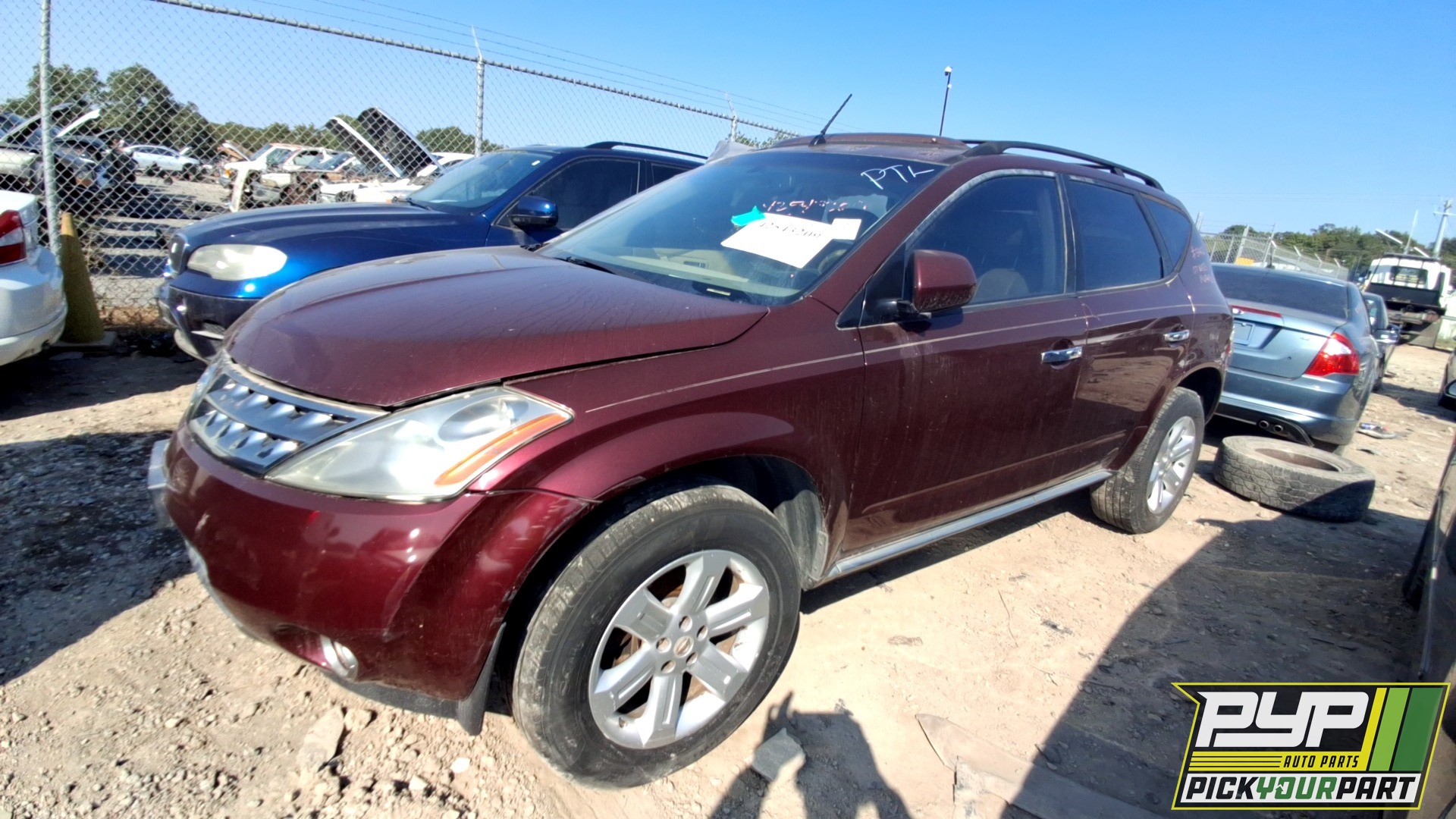 2007 NISSAN MURANO partes disponibles